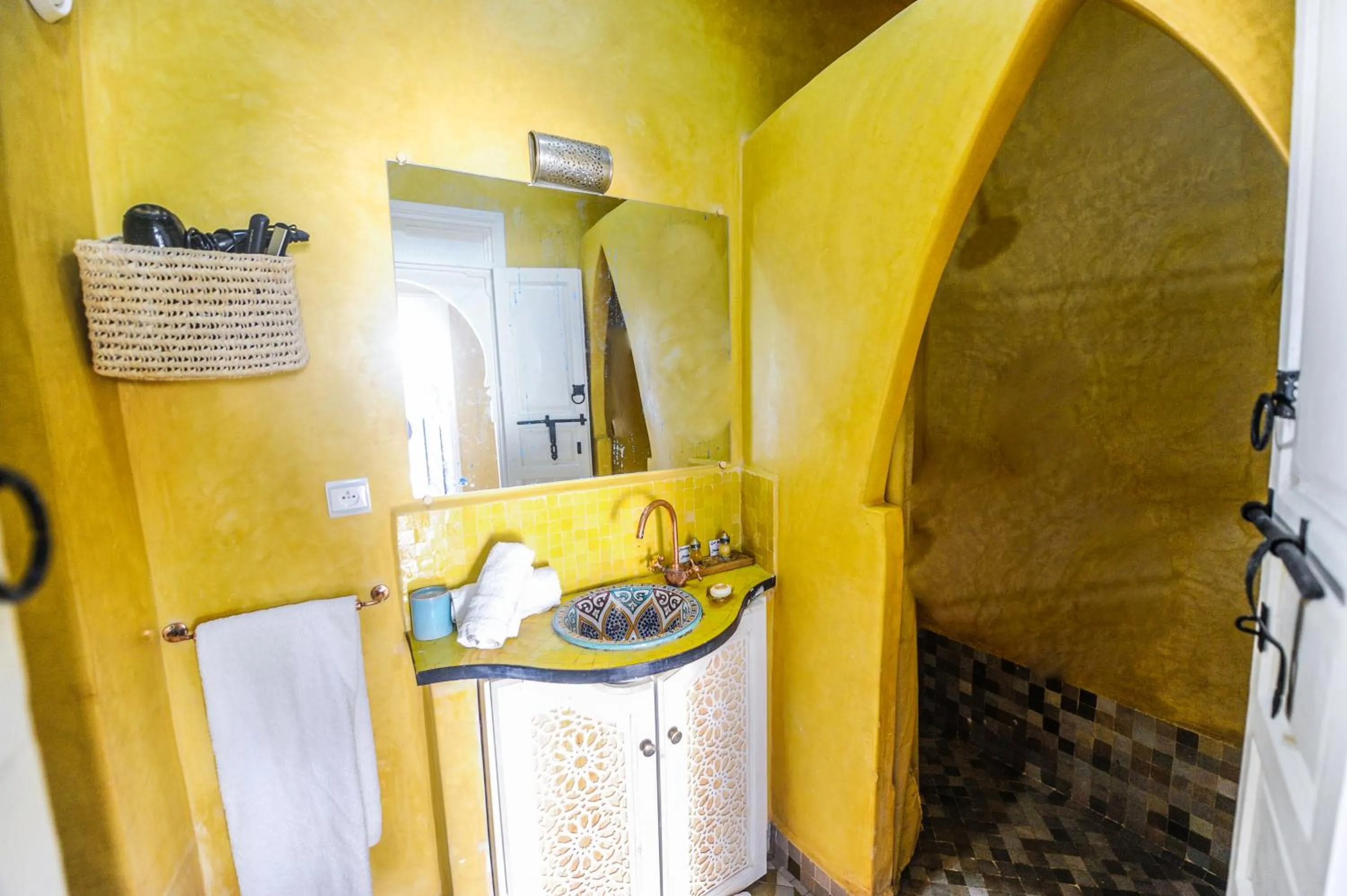 Bathroom in Riad Milouda