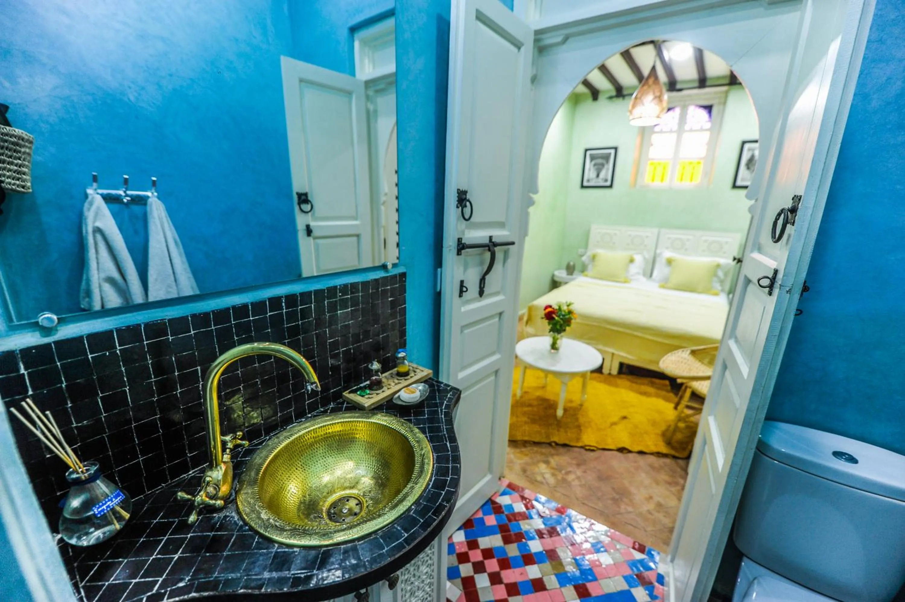 Bathroom in Riad Milouda