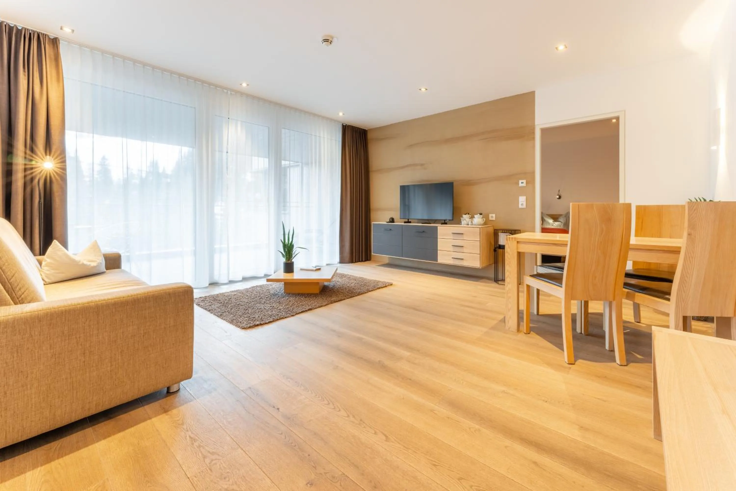 Living room in Aparthotel Alpinresort Damüls