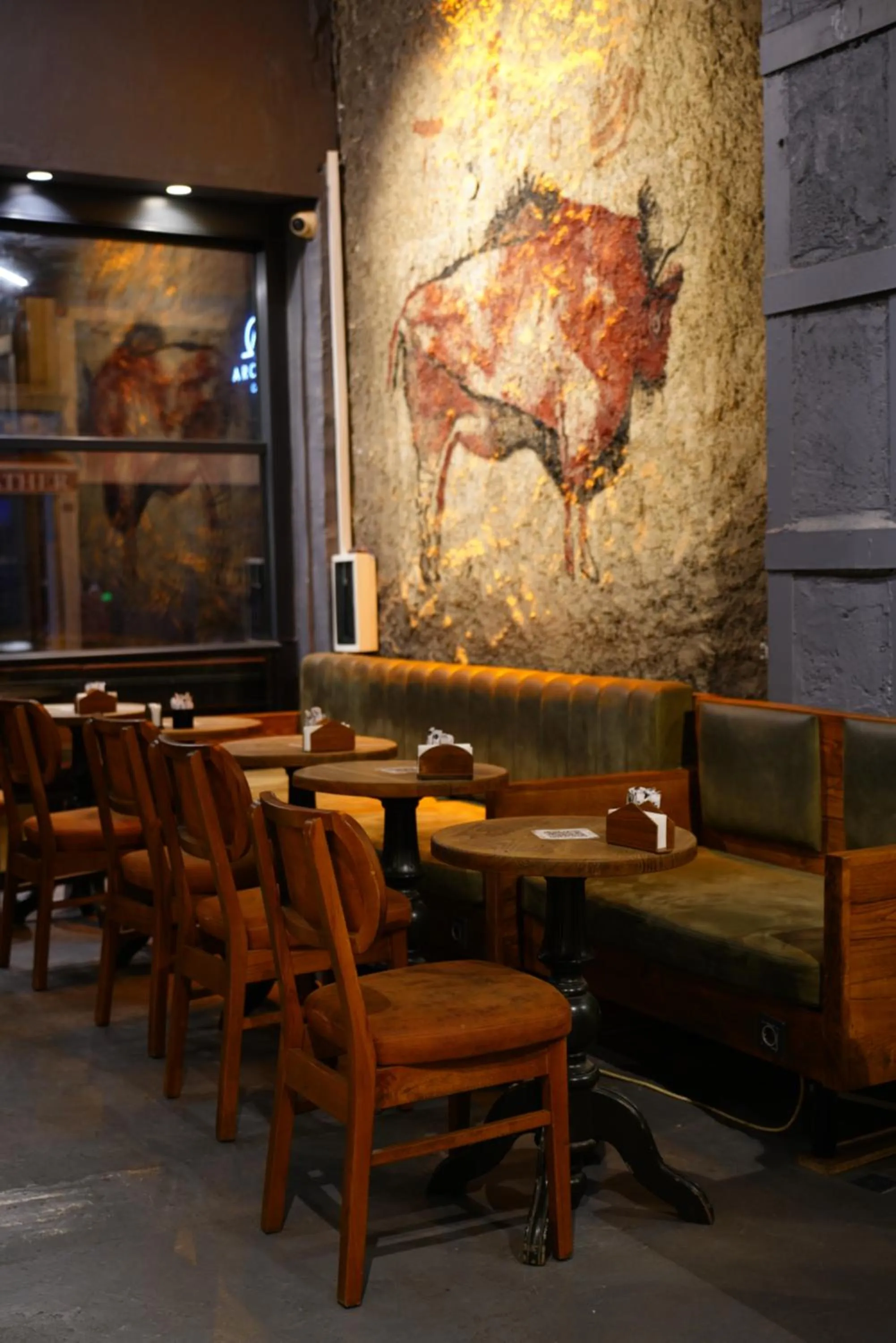 Seating area in Archeo