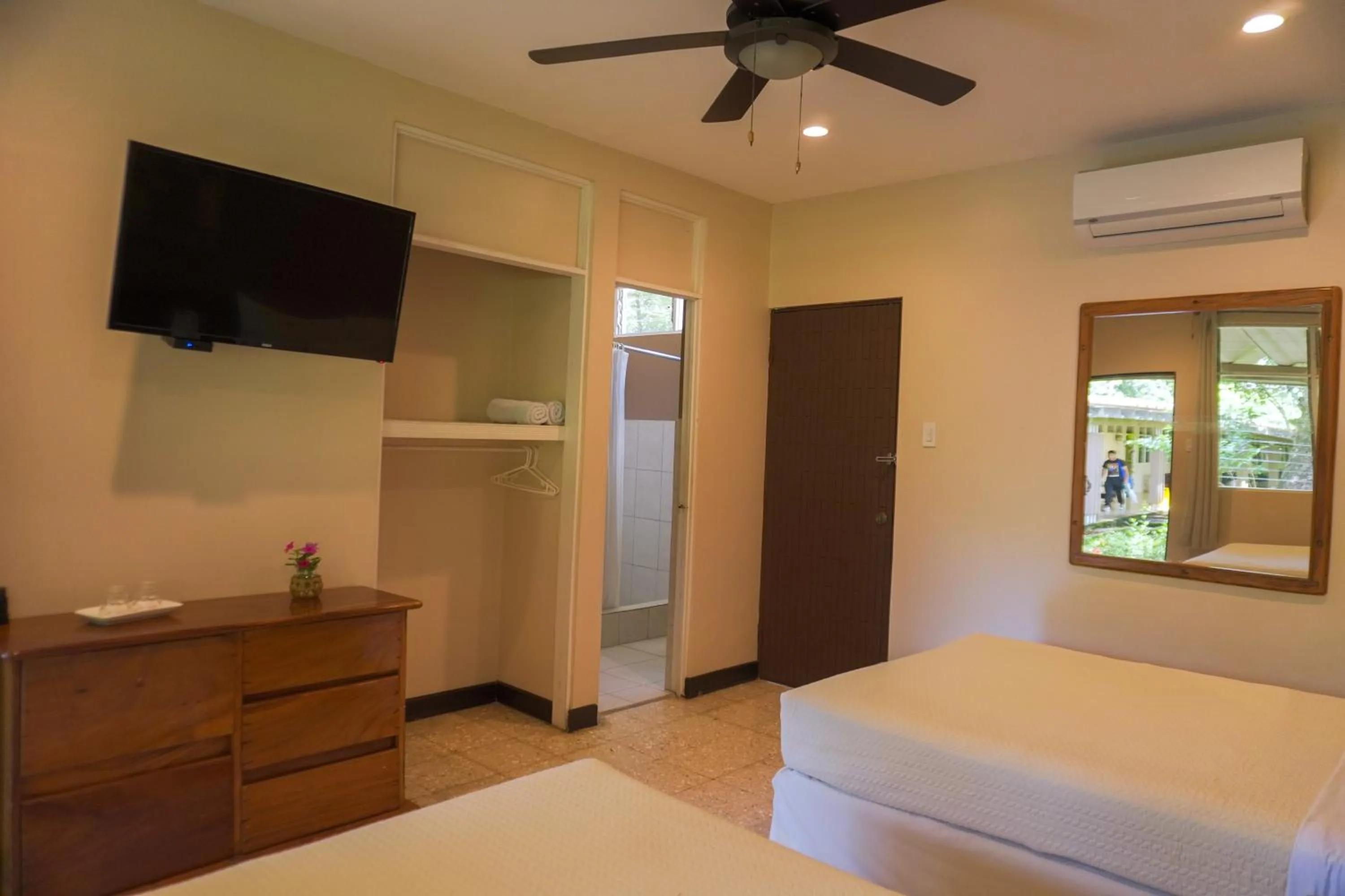 Bed in Hotel Diriá Santa Cruz