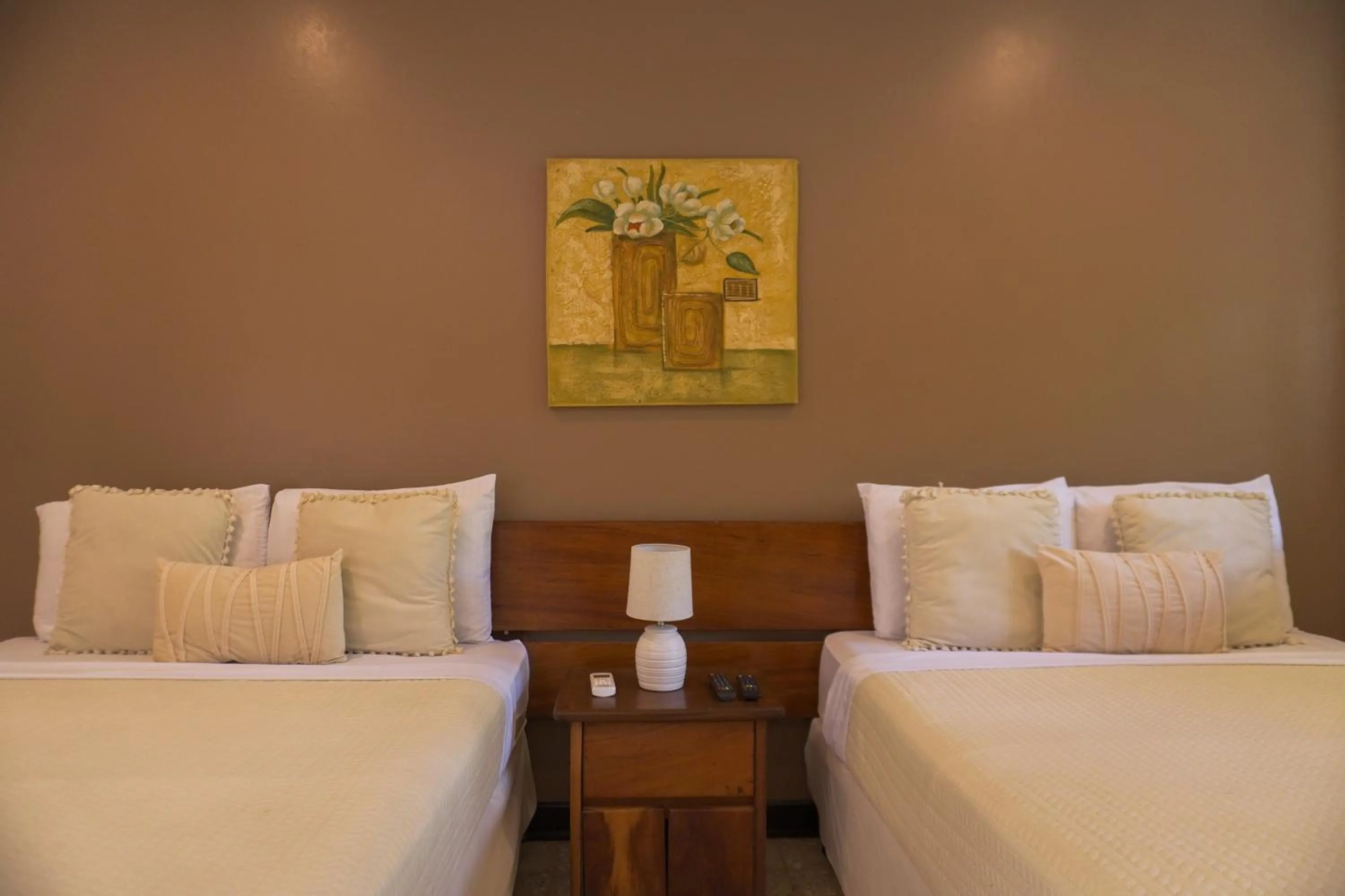 Bed in Hotel Diriá Santa Cruz