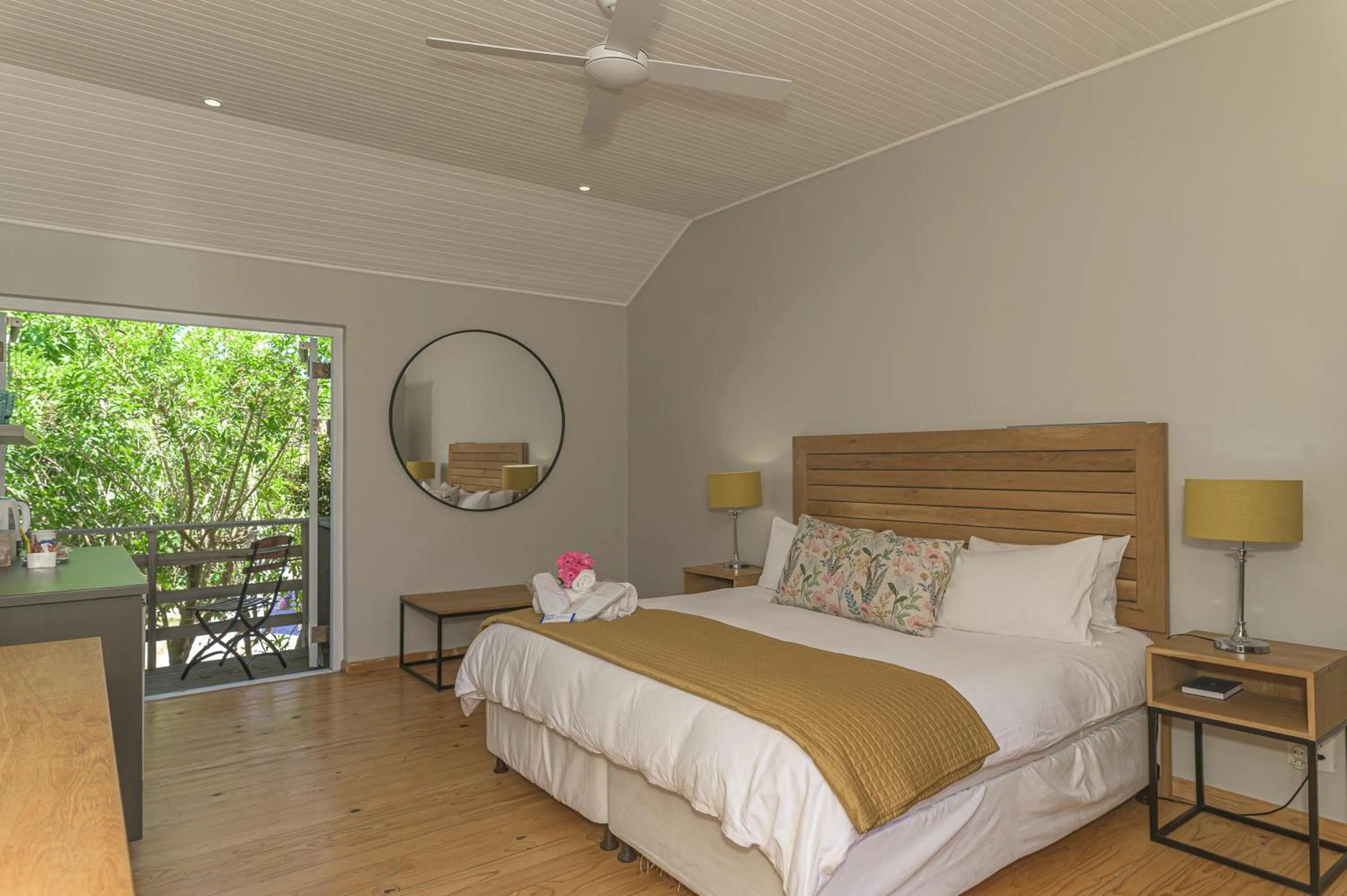 Bed in Villa Blu Guesthouse