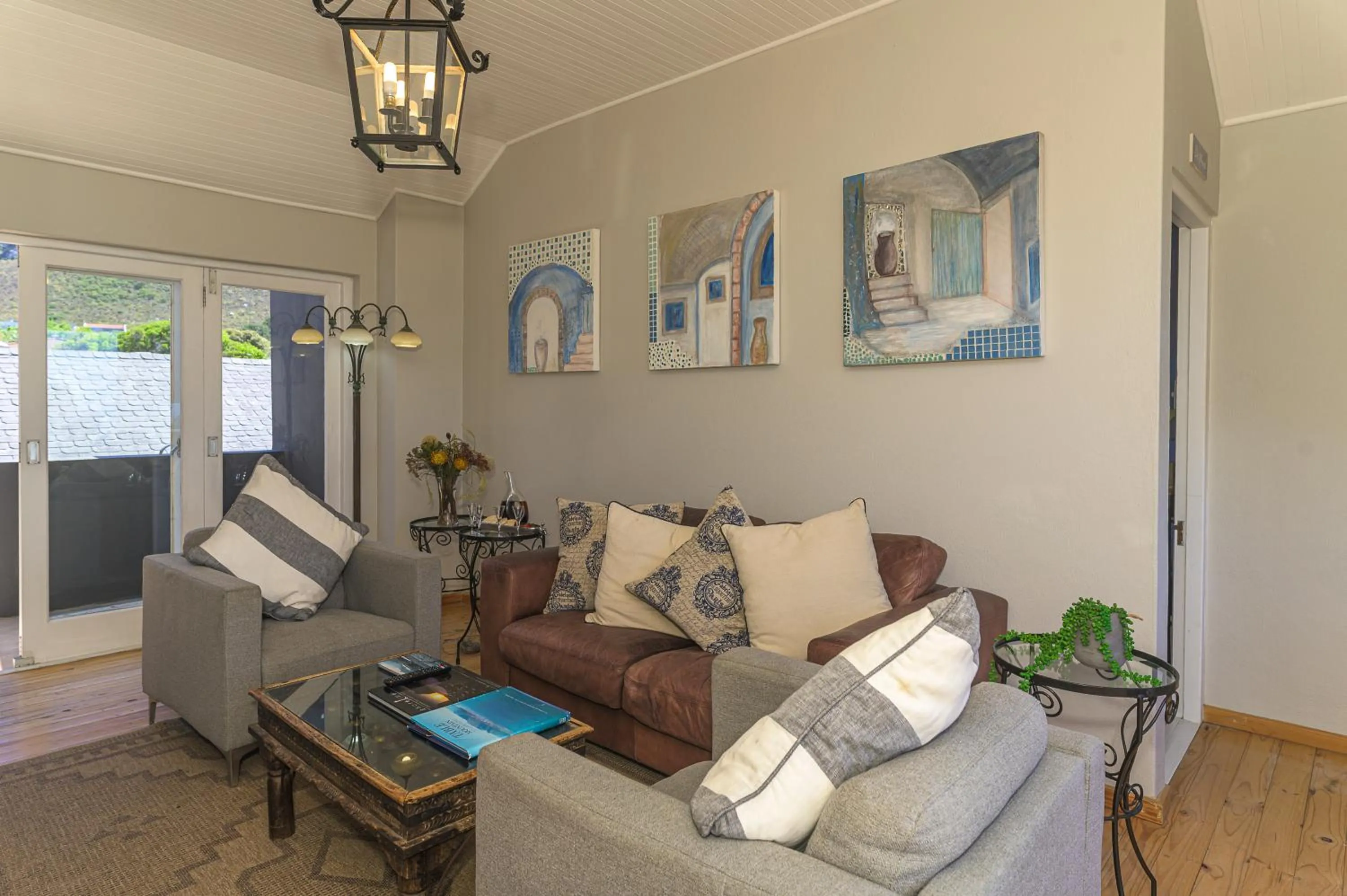 Living room in Villa Blu Guesthouse