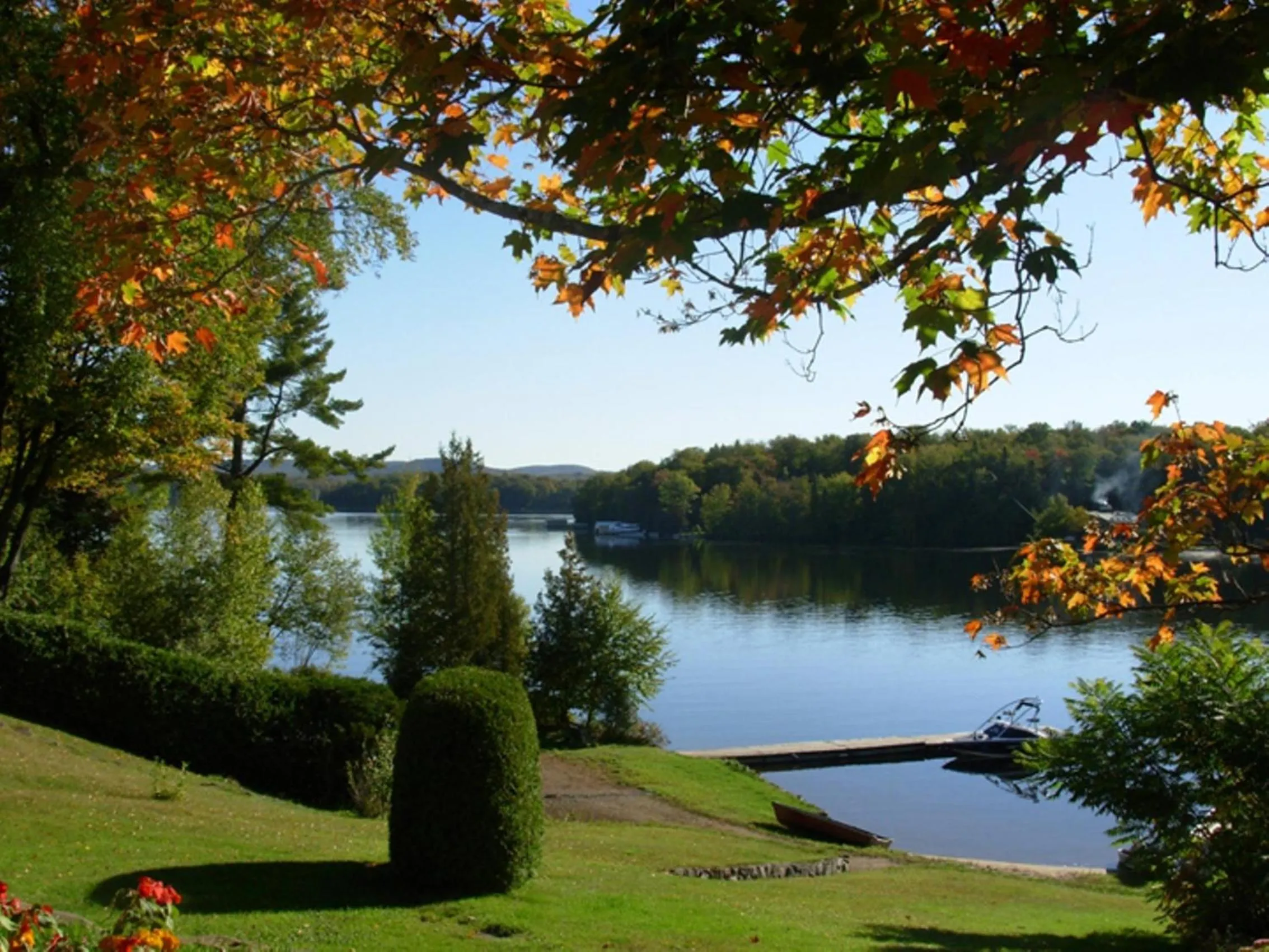 Lake view in Manoir du Lac Sept-Îles