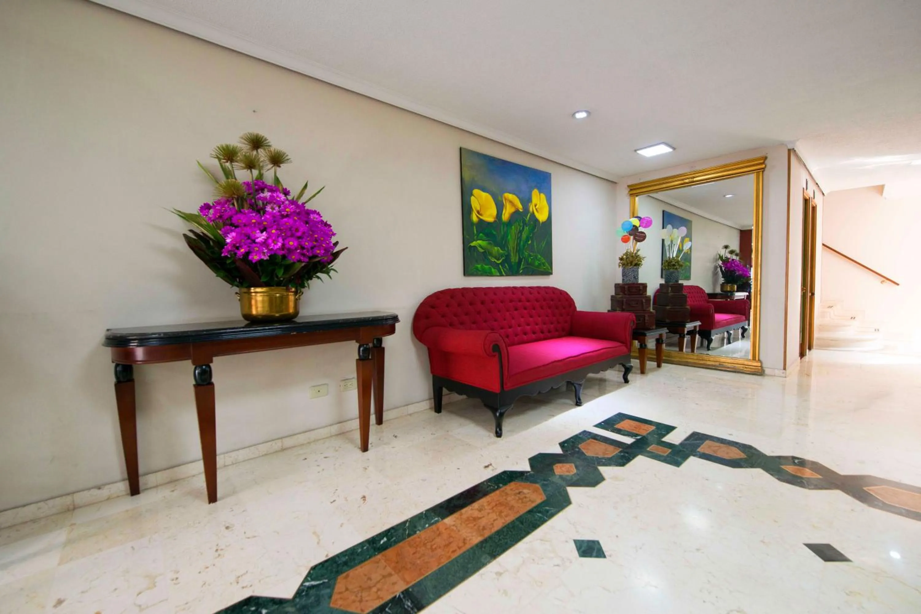 Living room in Hotel San Pedro del Fuerte