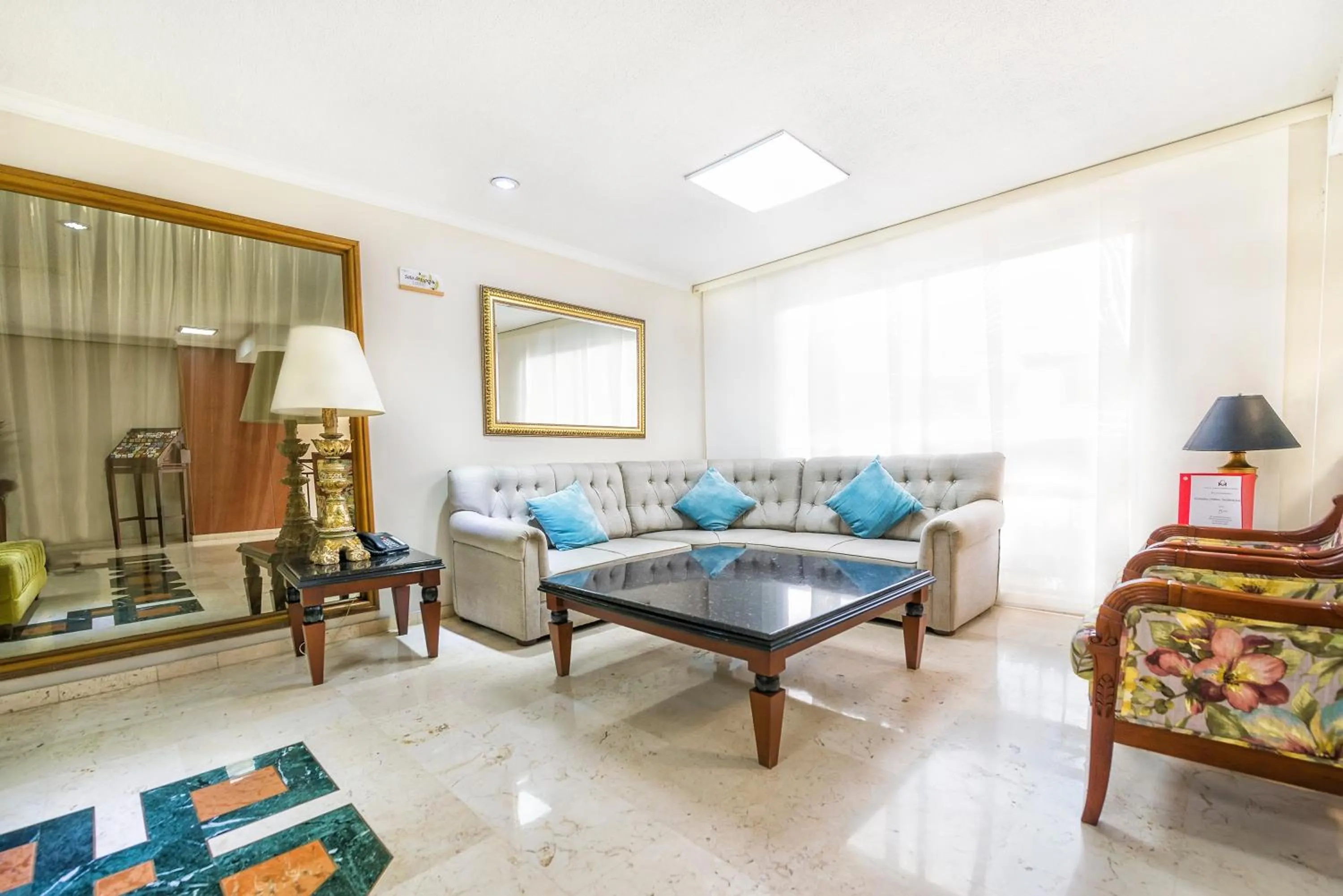 Living room in Hotel San Pedro del Fuerte