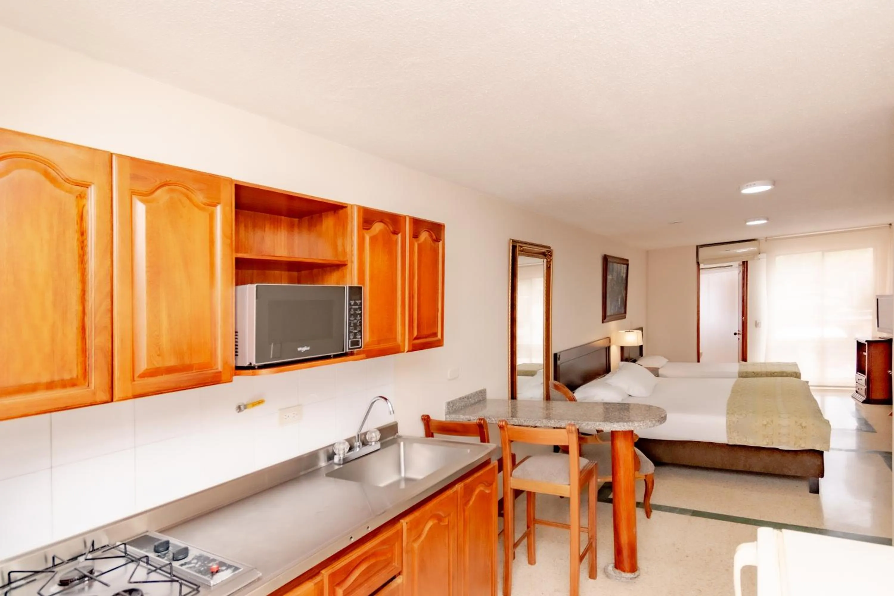 kitchen in Hotel San Pedro del Fuerte