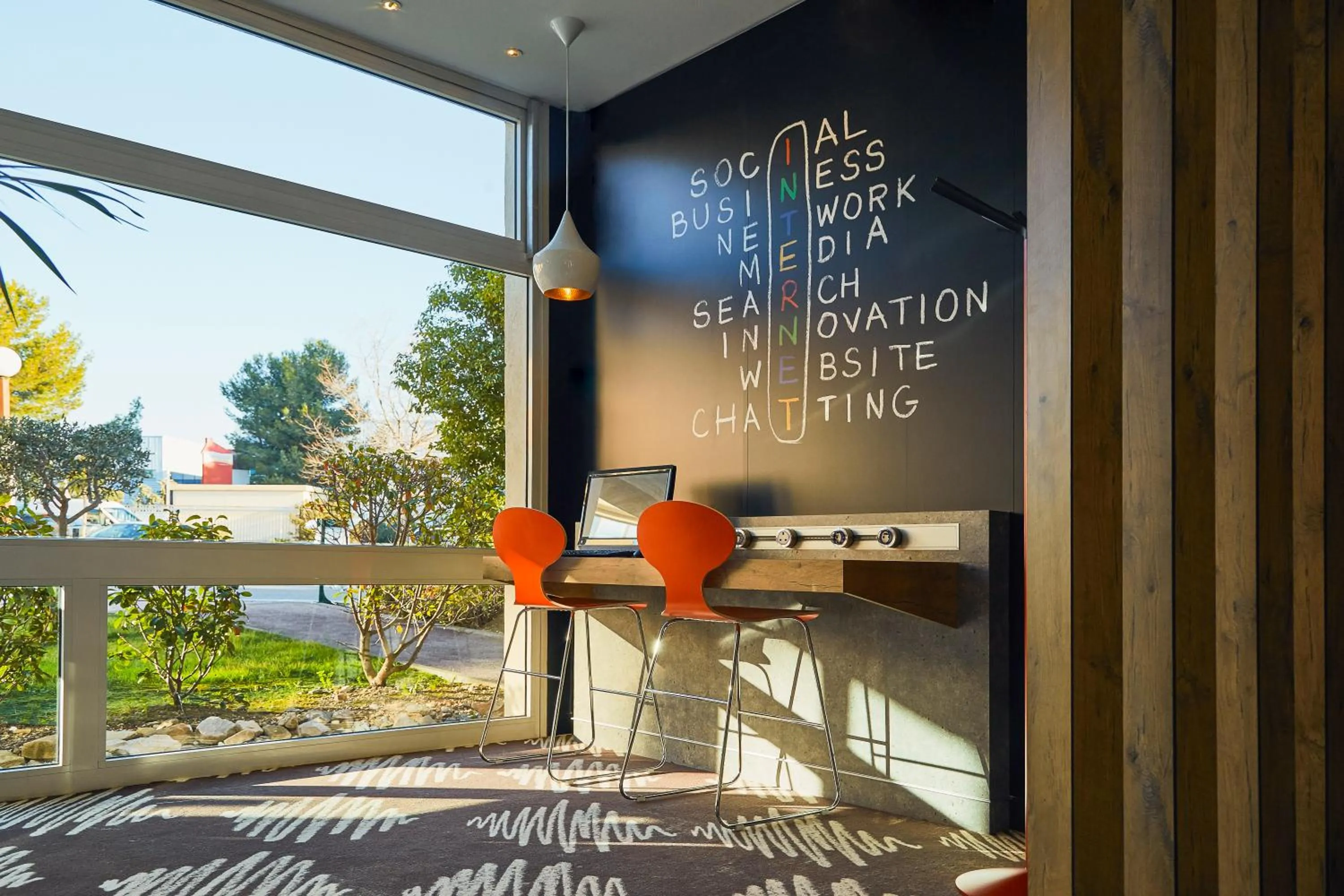 Lobby or reception in ibis La Ciotat