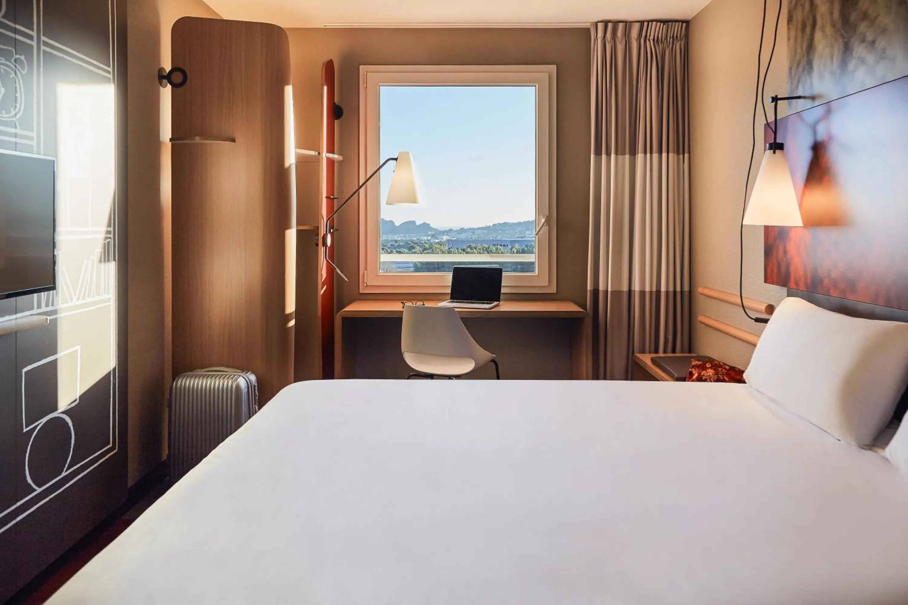 Bed in ibis La Ciotat