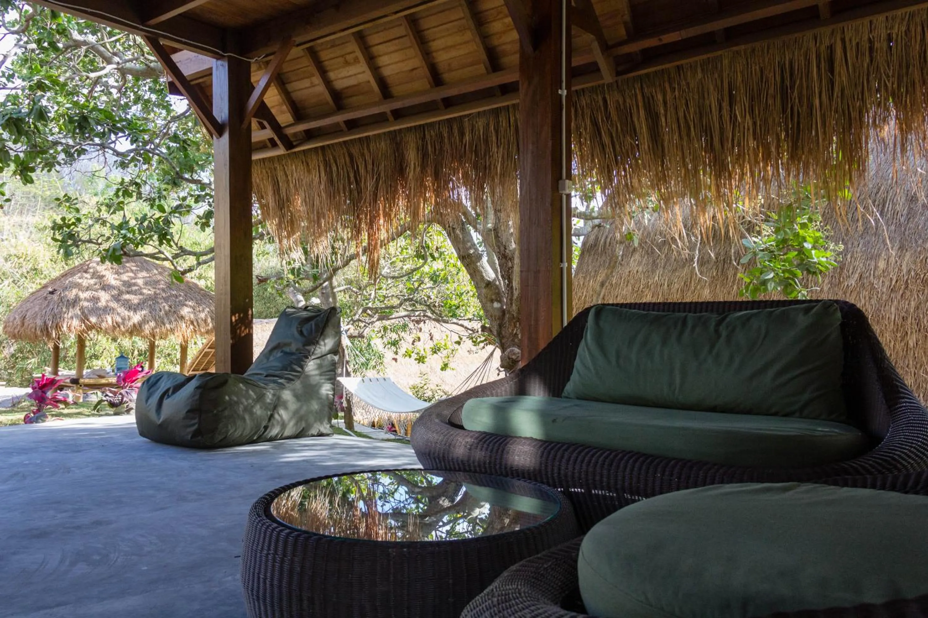 Patio in Majango Bungalows
