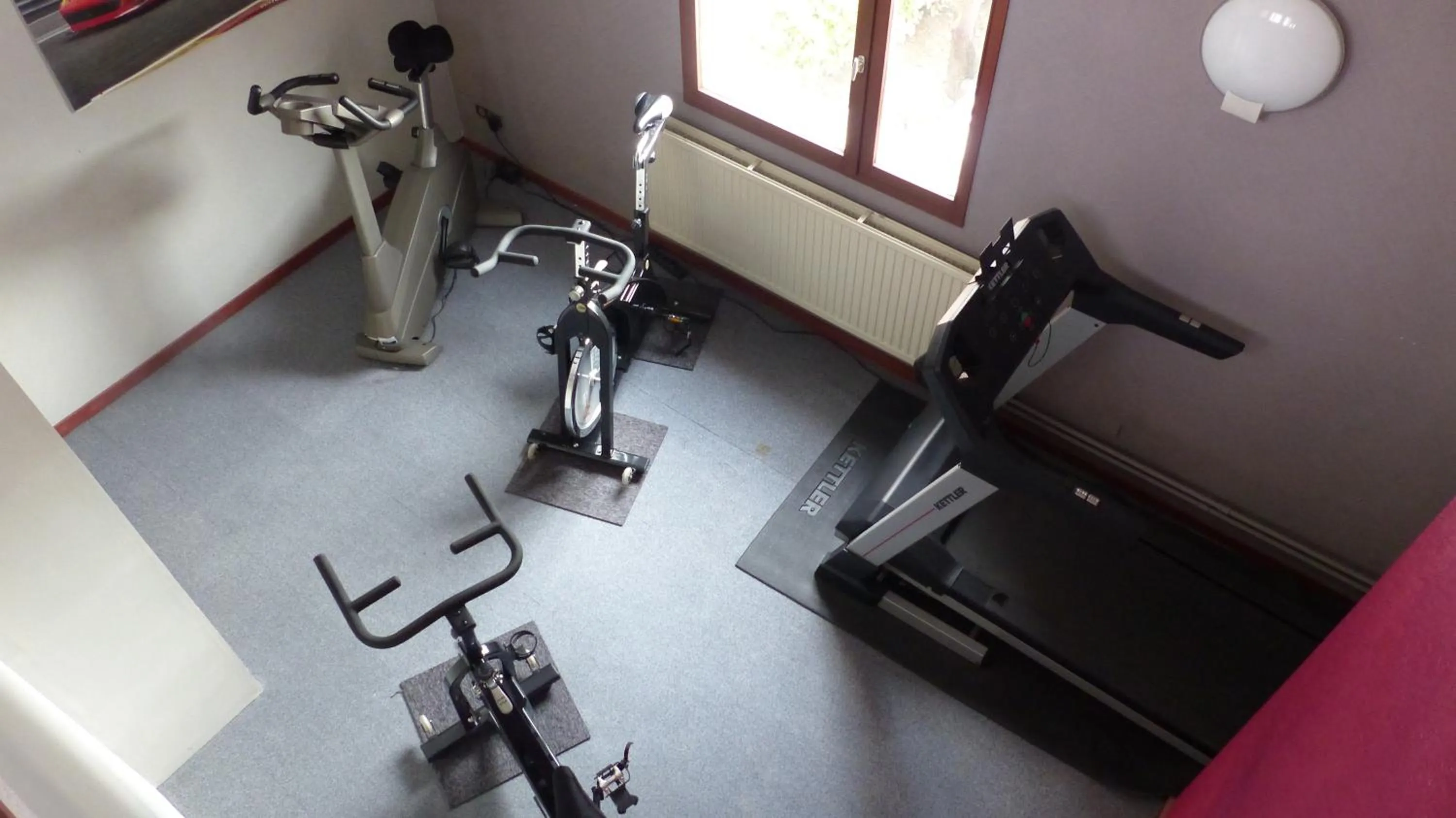 Fitness centre/facilities in The Originals City, Hôtel Castel Burgond, Dijon Ouest