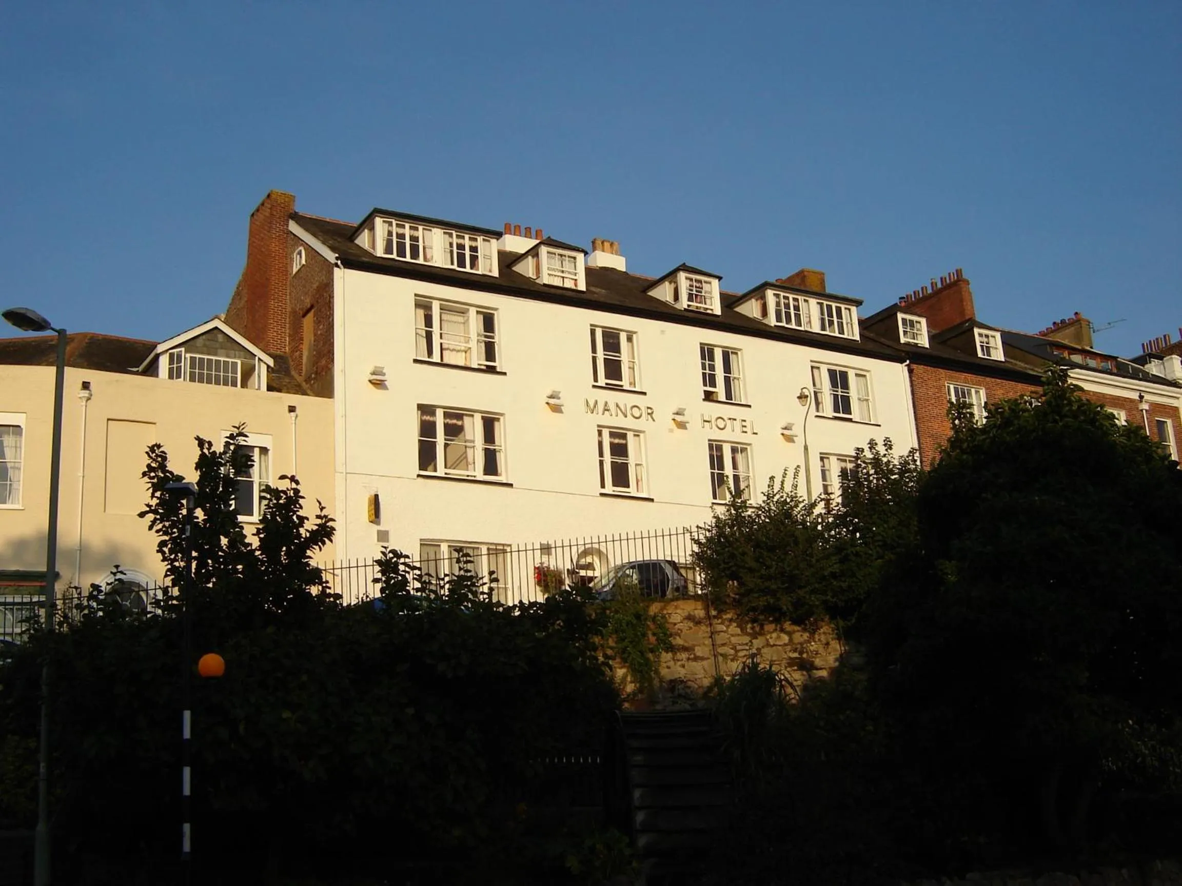 Property building in Manor Hotel