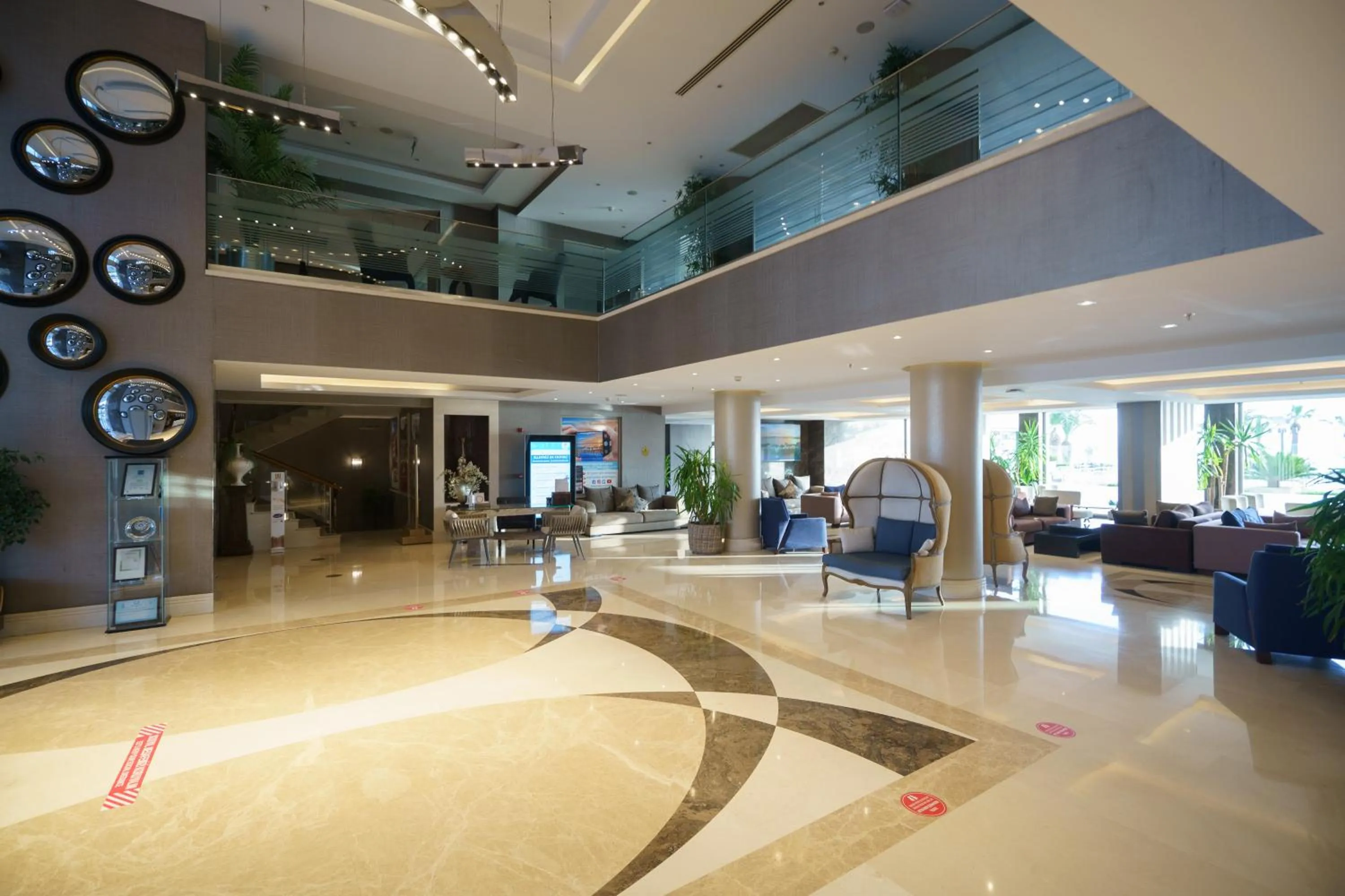 Lobby or reception in Boyalik Beach Hotel & Spa Cesme