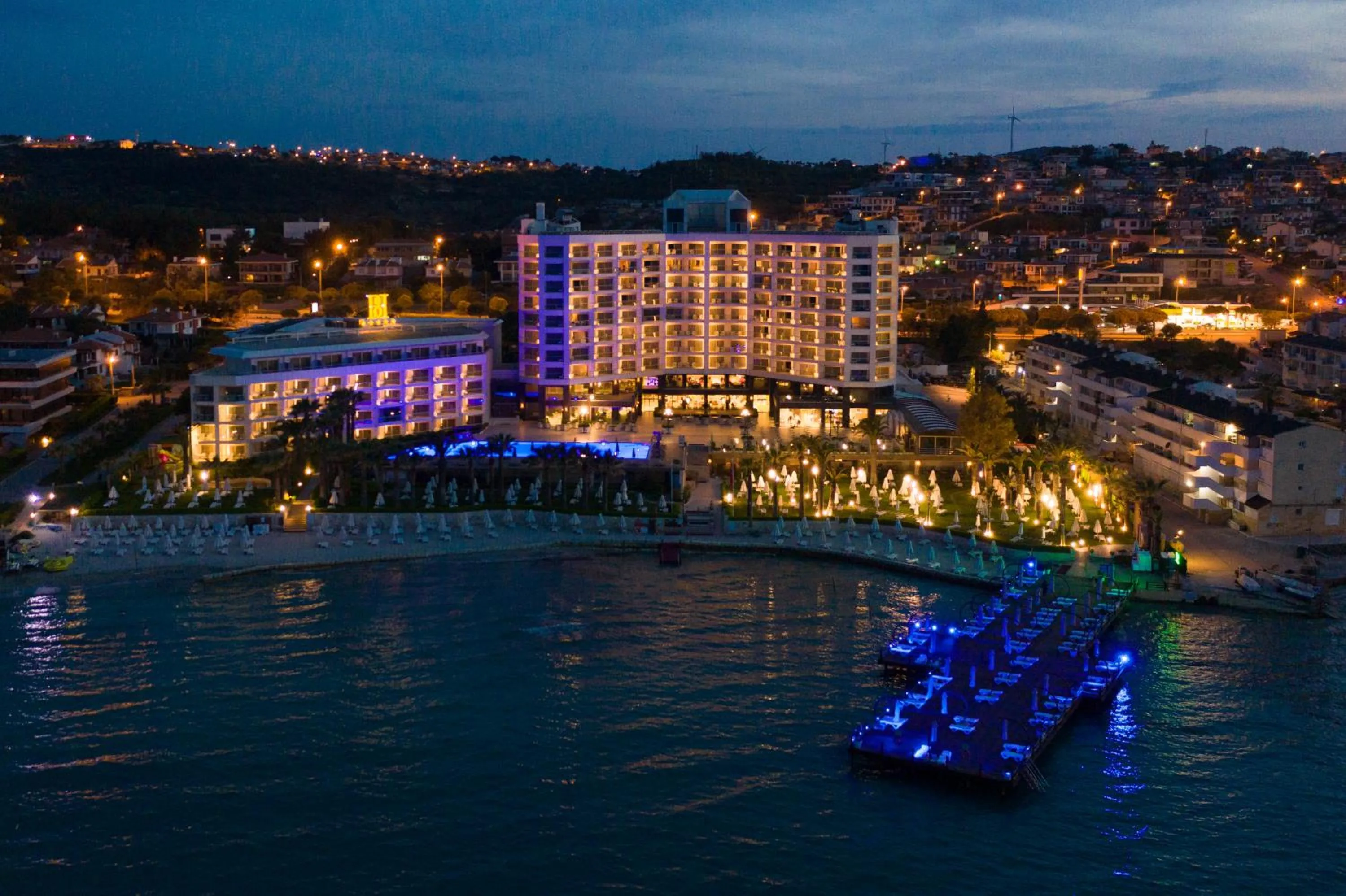 Property building in Boyalik Beach Hotel & Spa Cesme