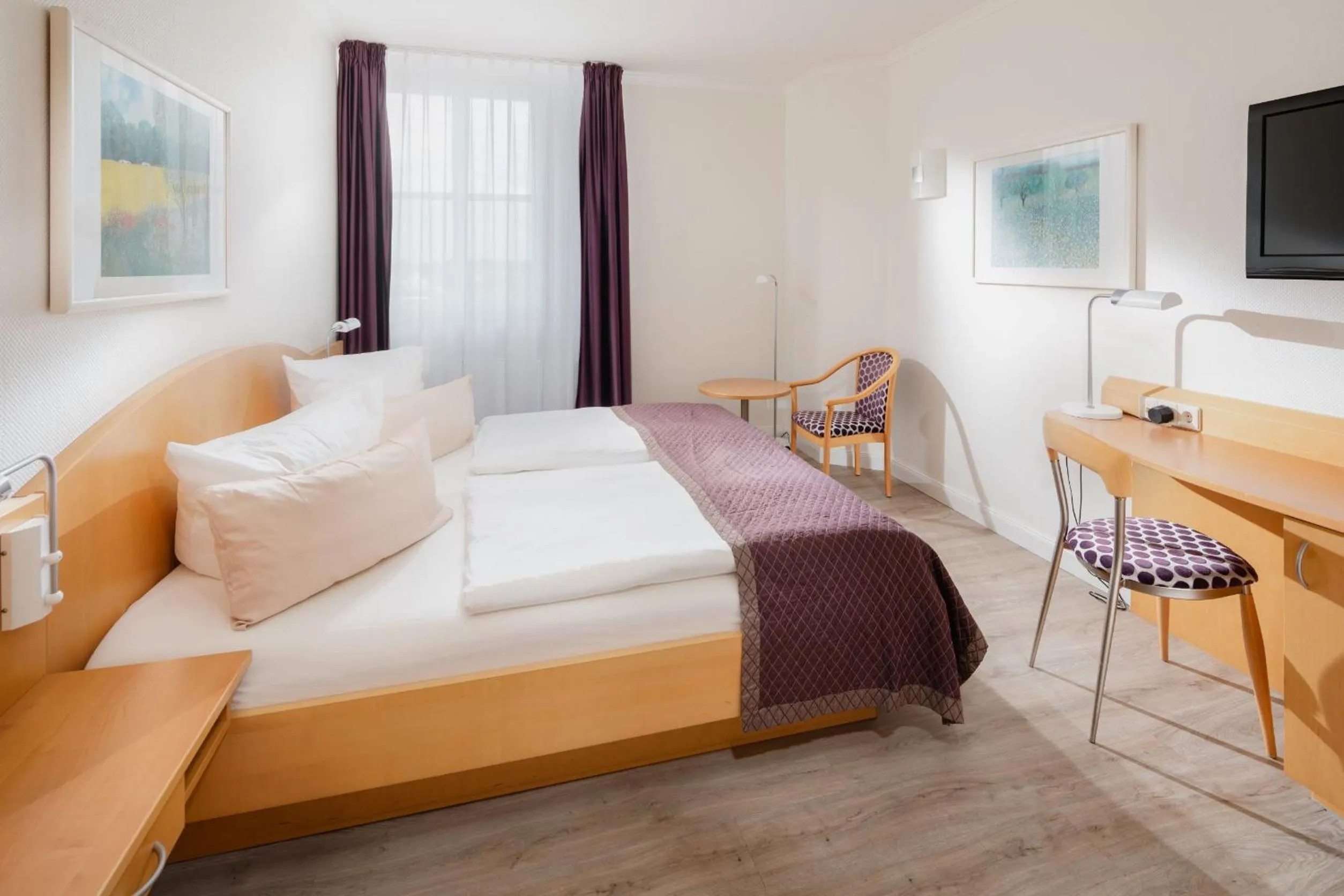 Bed in Hotel Künstlerhaus