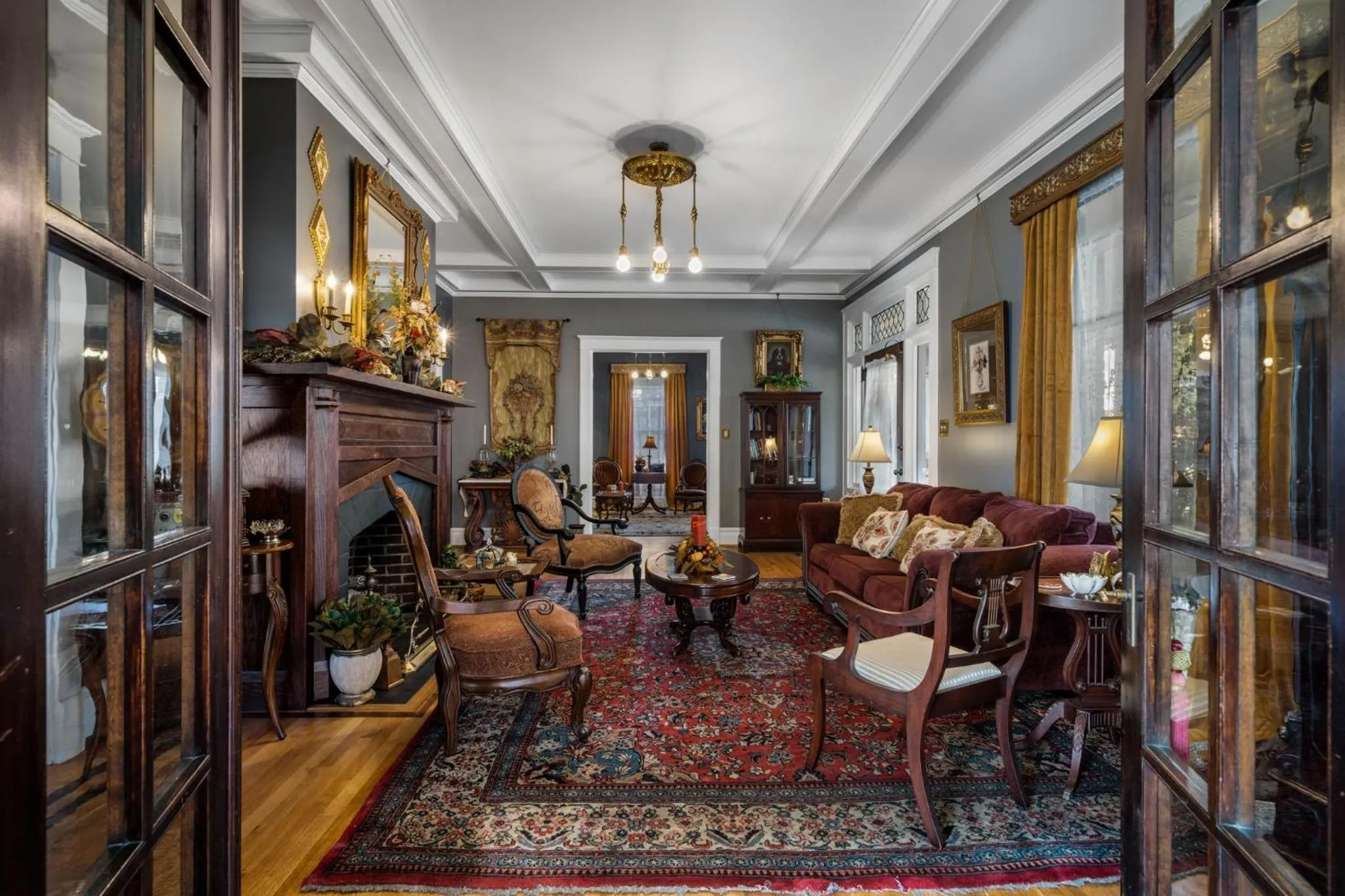 Living room in The Inn on Front Street