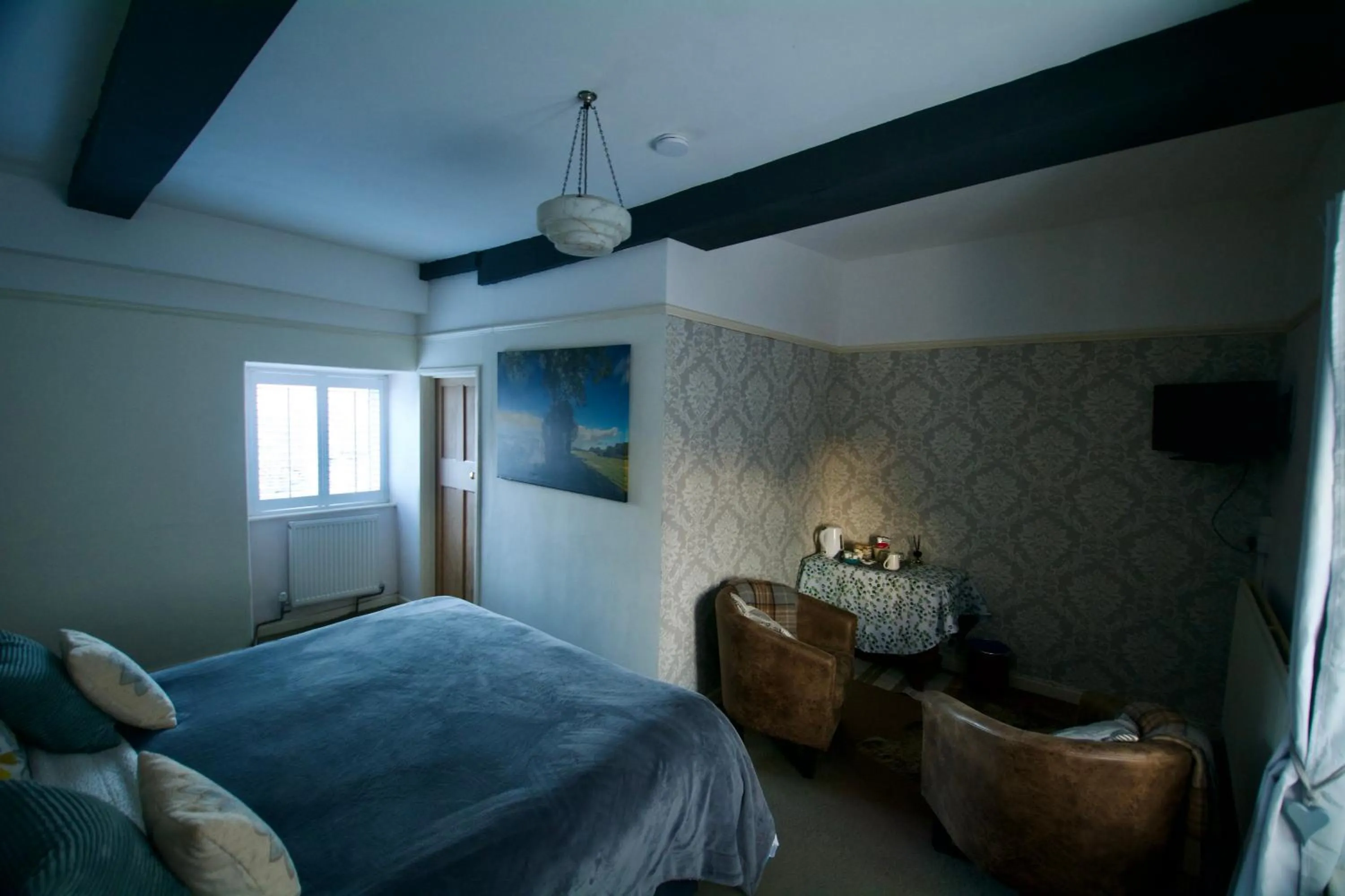 Bed in Lea House Bed and Breakfast