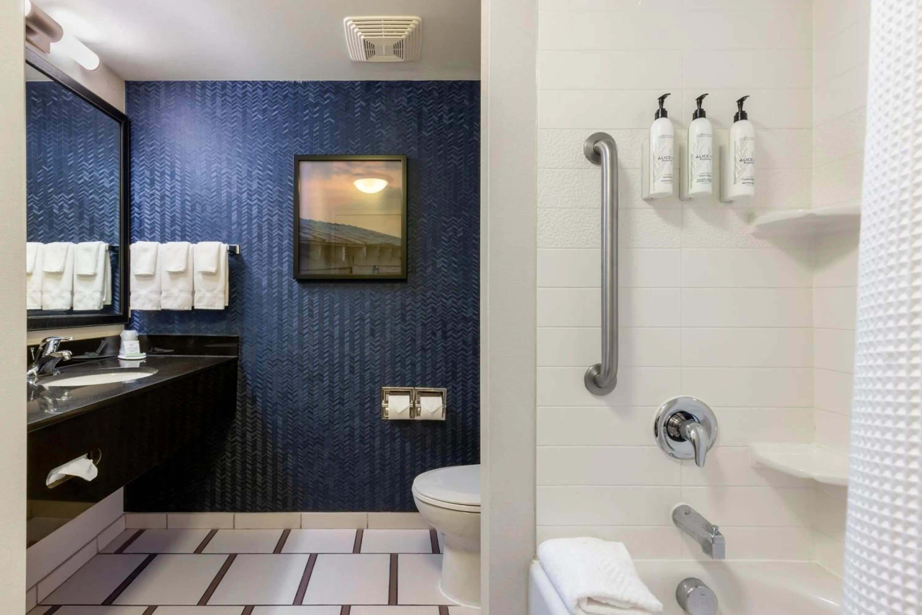 Bathroom in Fairfield Inn & Suites by Marriott Smithfield
