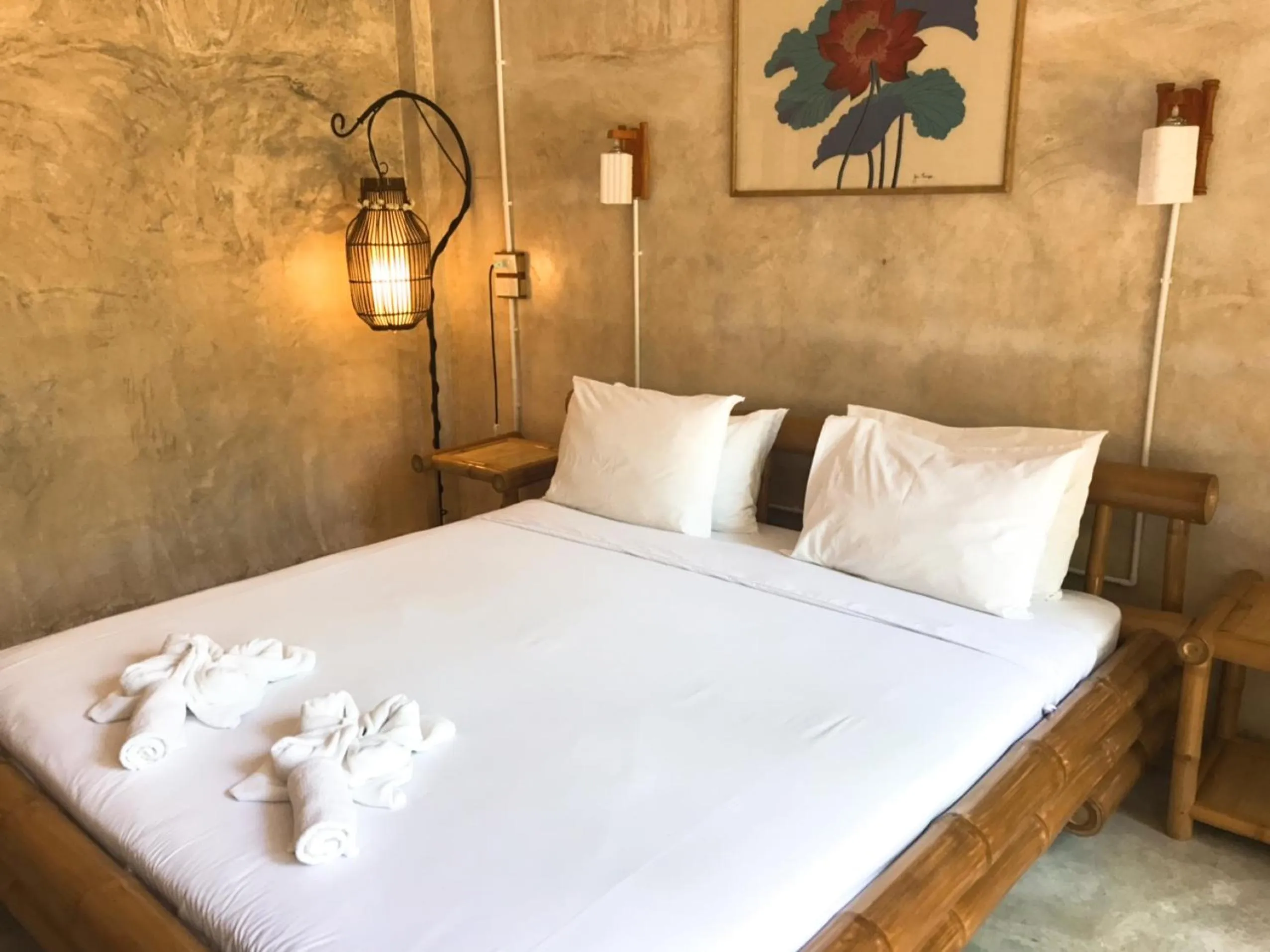 Bed in Namaste resort