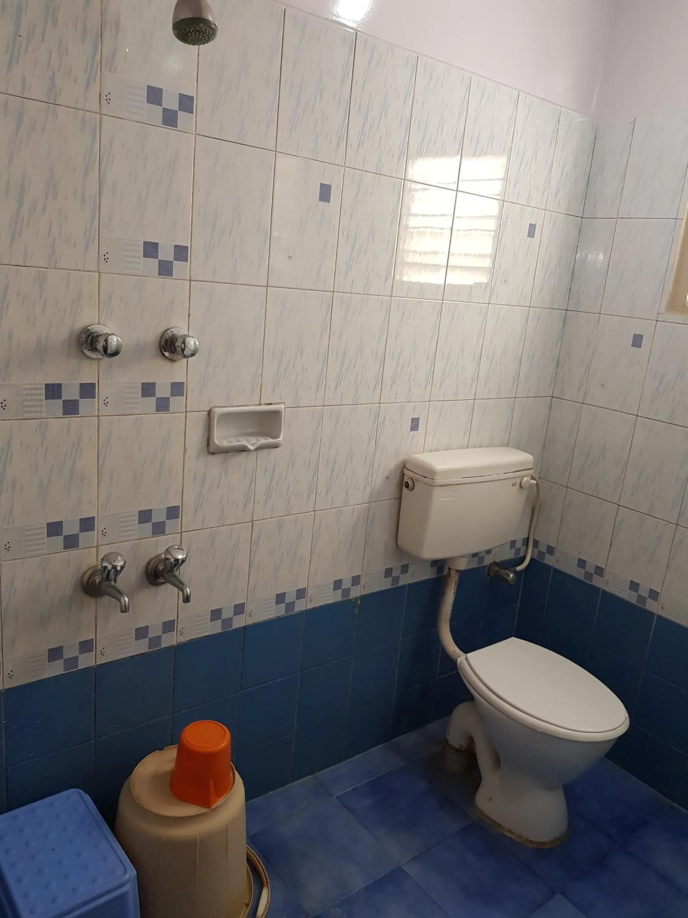 Shower in Sri Kumara Lodge