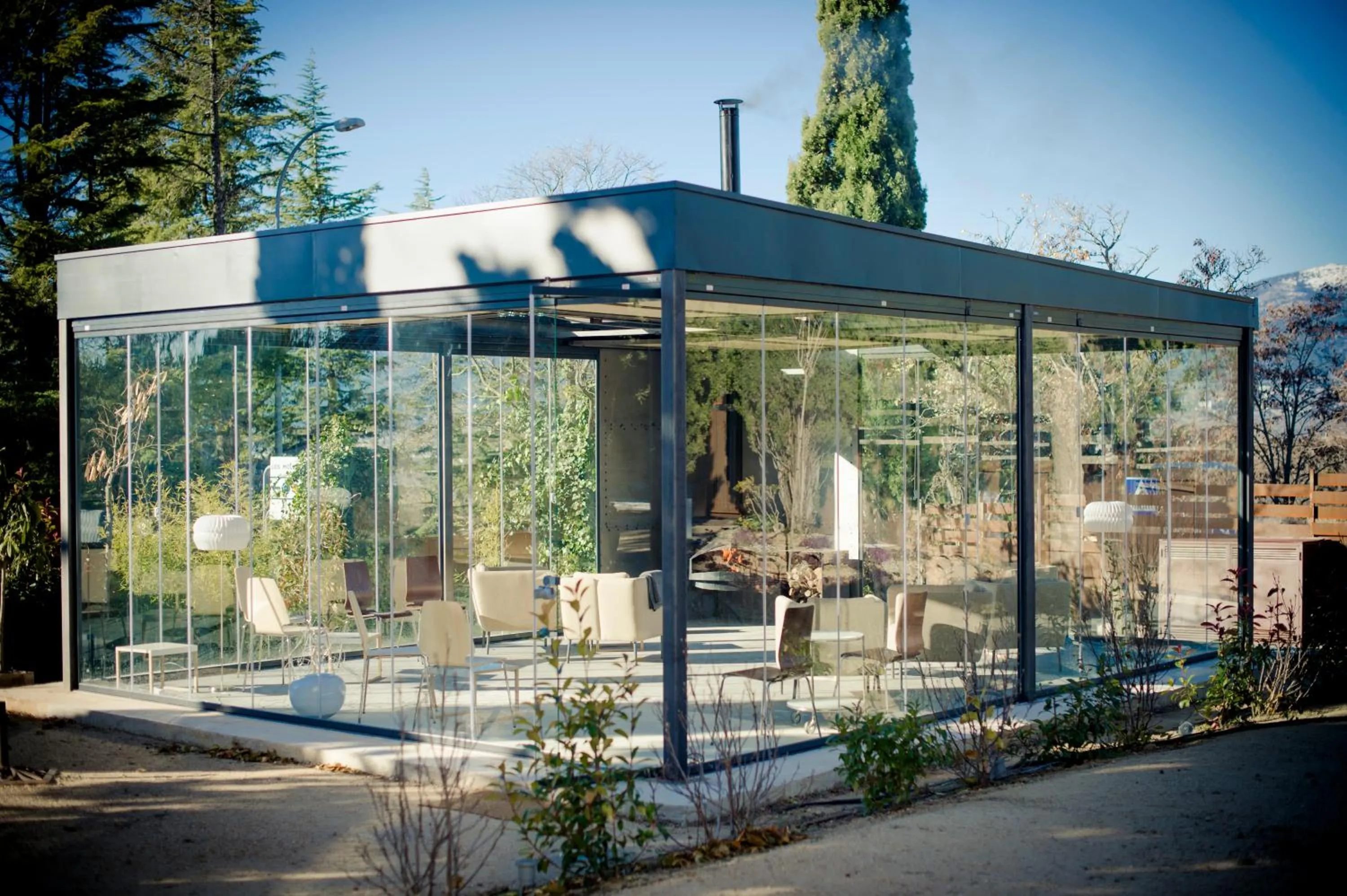 Patio in Box Art Hotel - La Torre