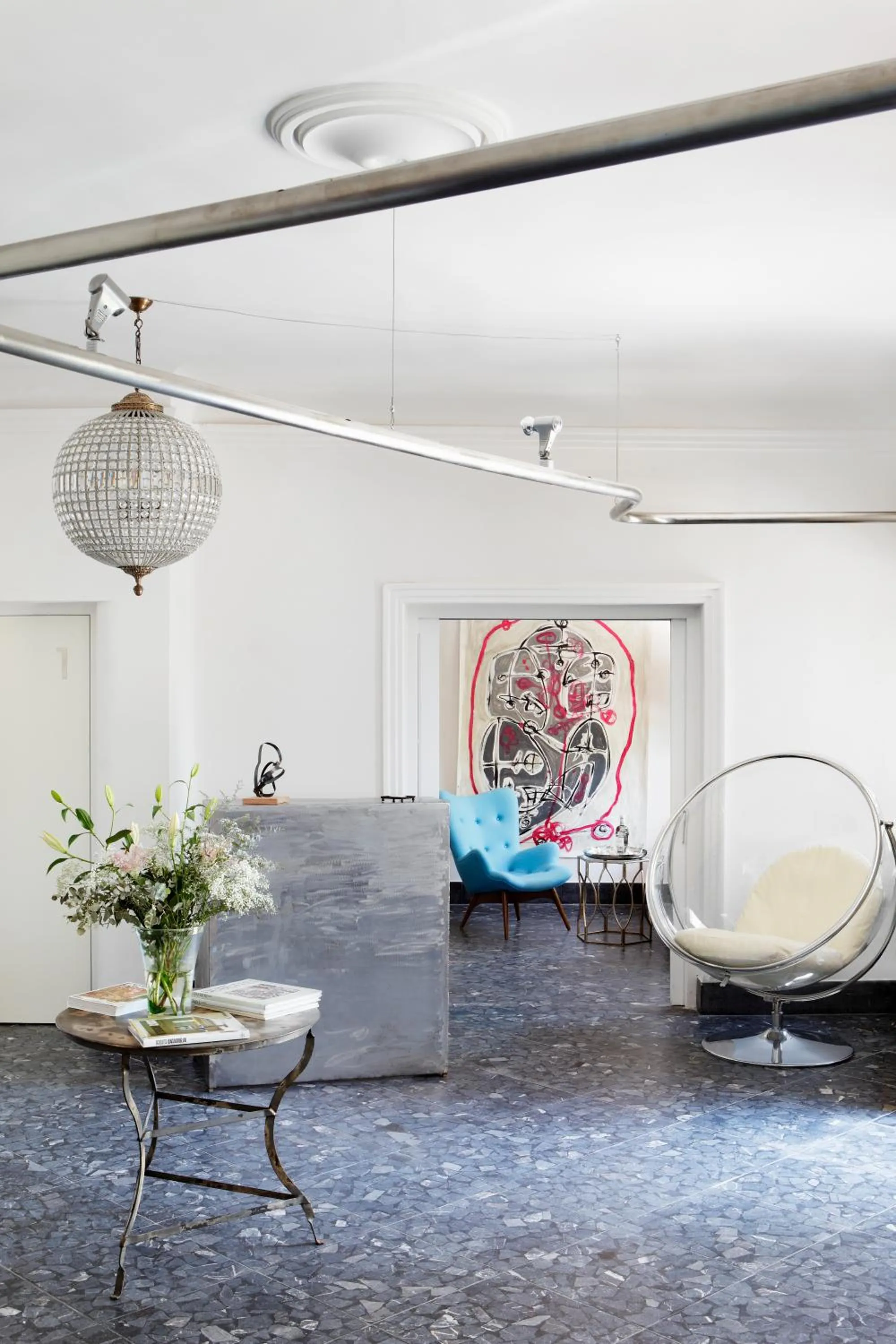 Seating area in Box Art Hotel - La Torre