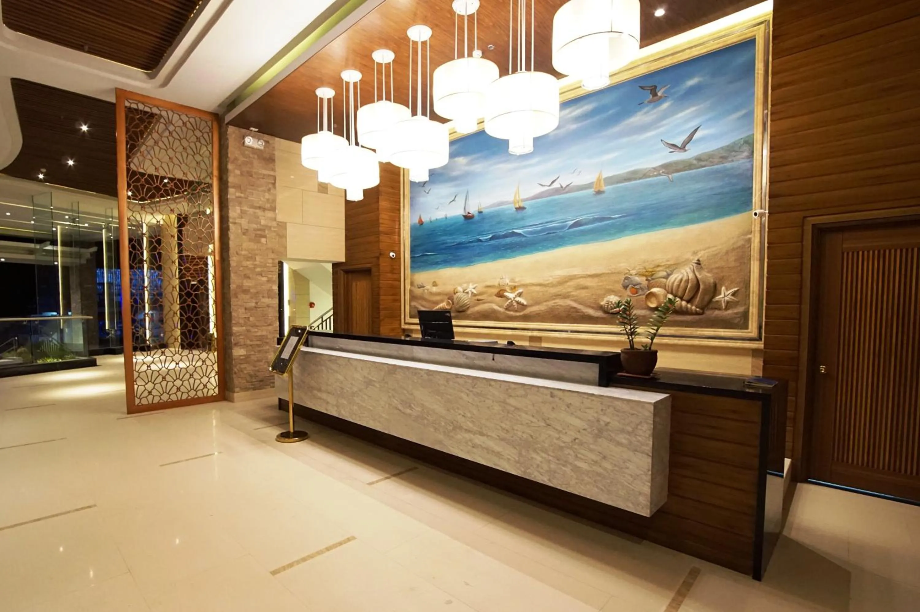 Lobby or reception in Central Park Reef Resort