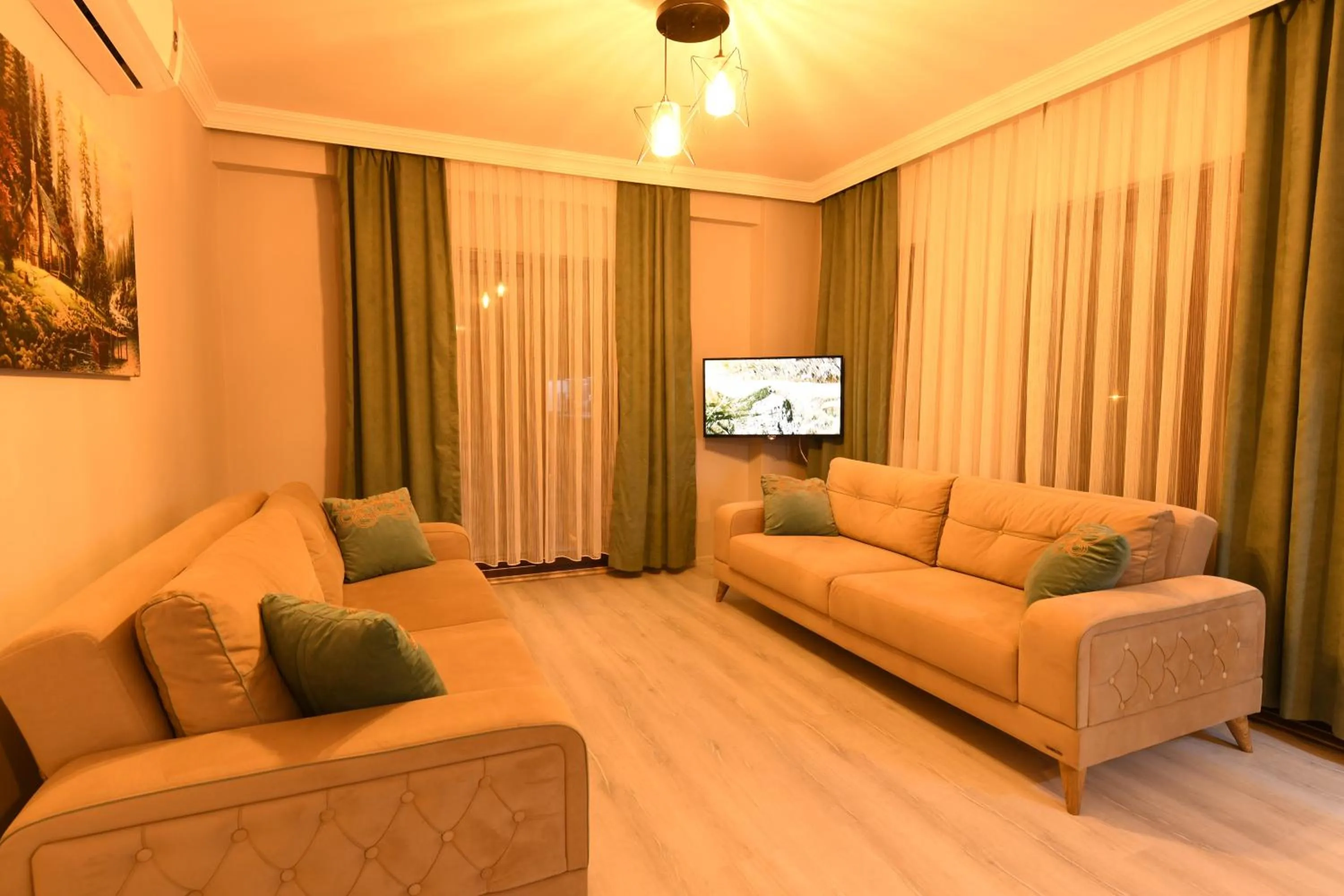 Living room in Bahçe Apart