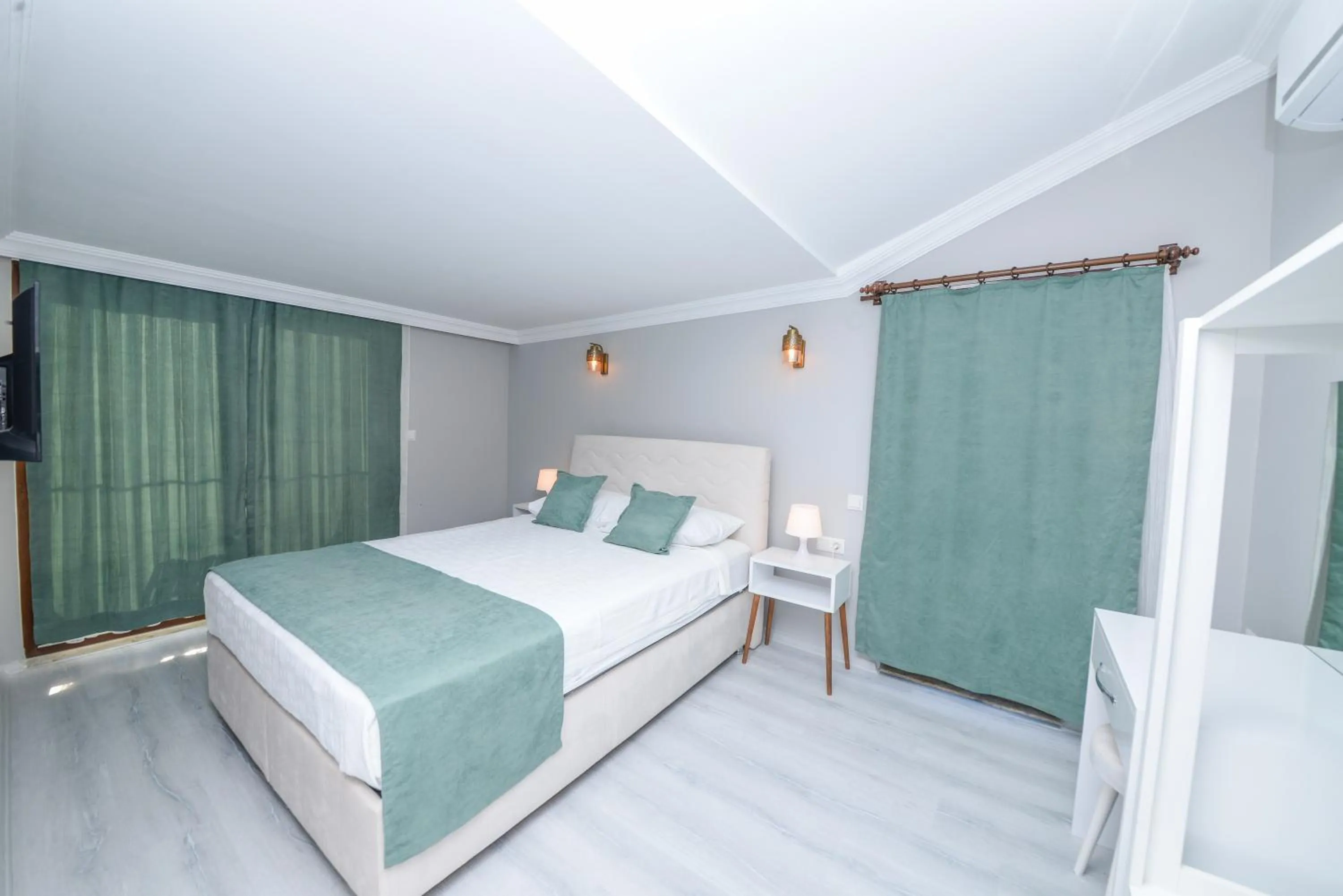 Bedroom, Bed in Bahçe Apart