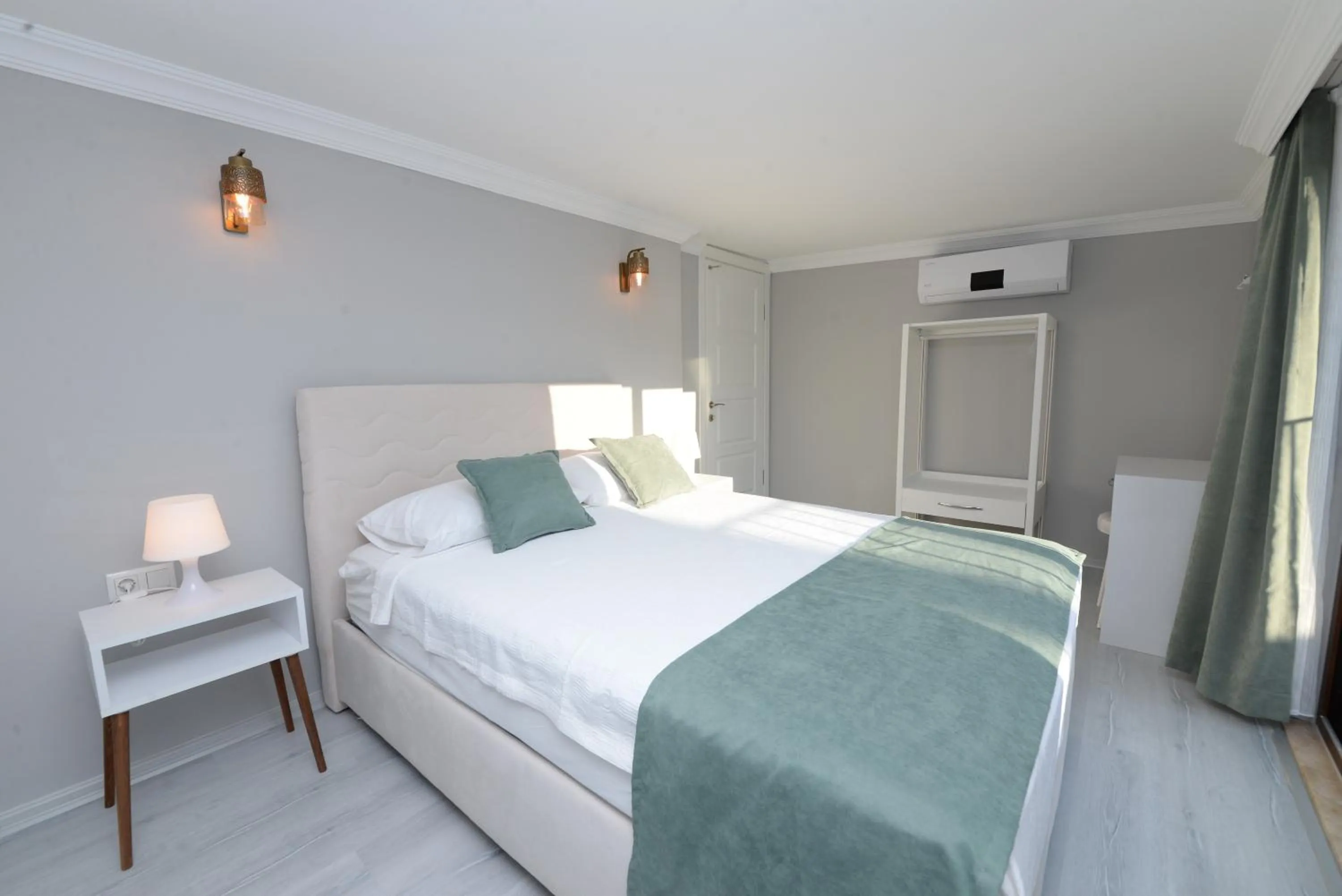 Bedroom, Bed in Bahçe Apart