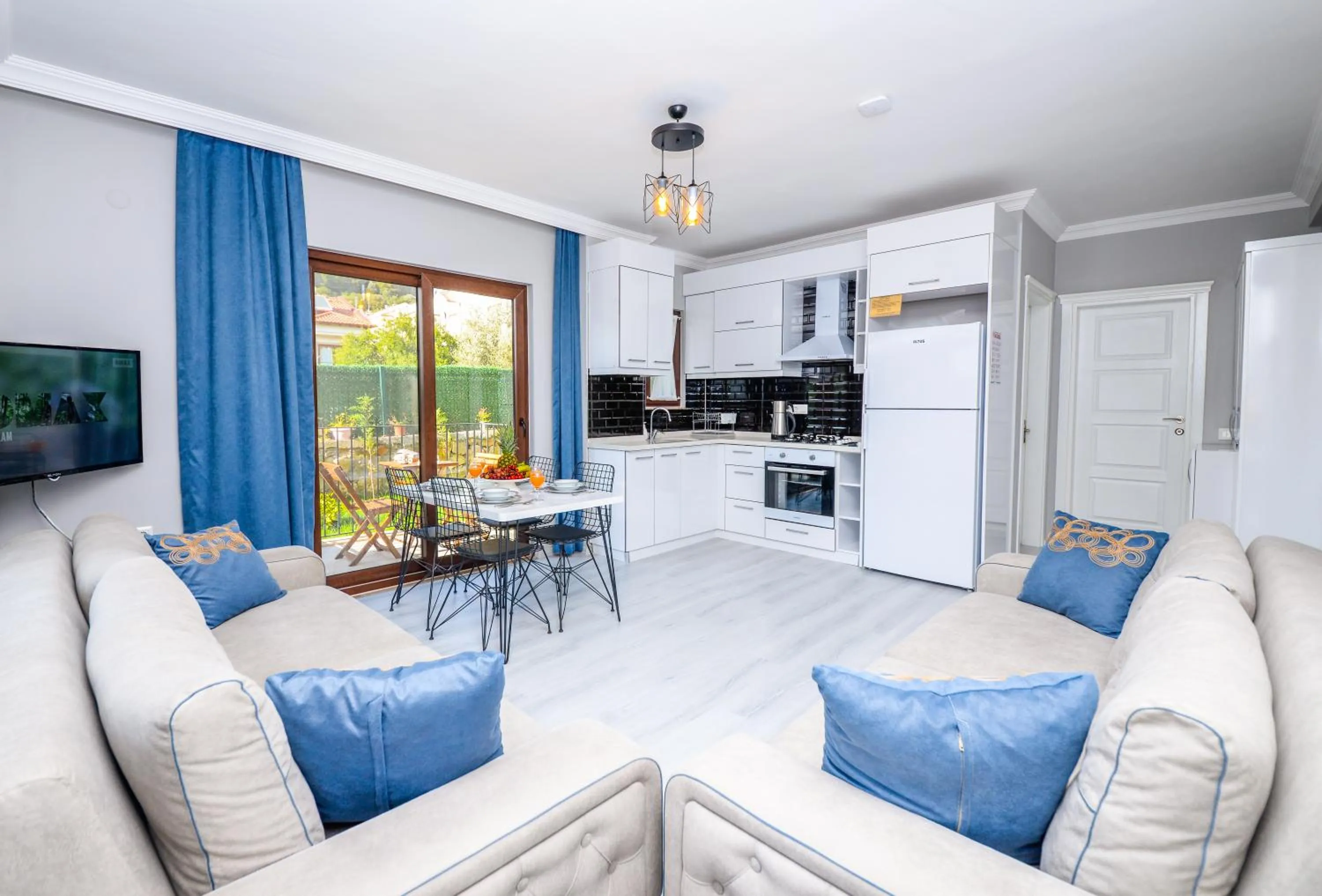 Living room in Bahçe Apart