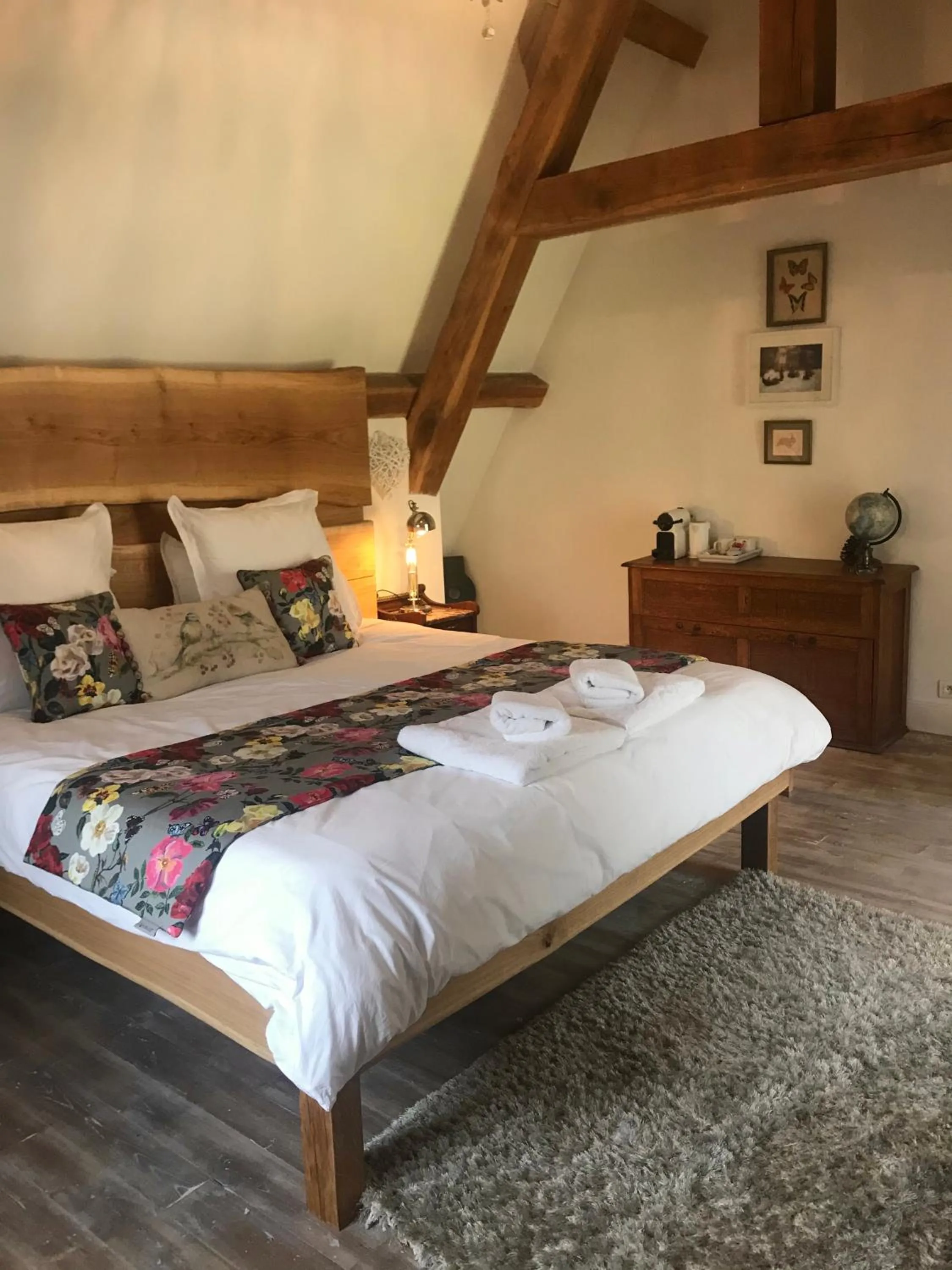 Bed in Le Relais des galets