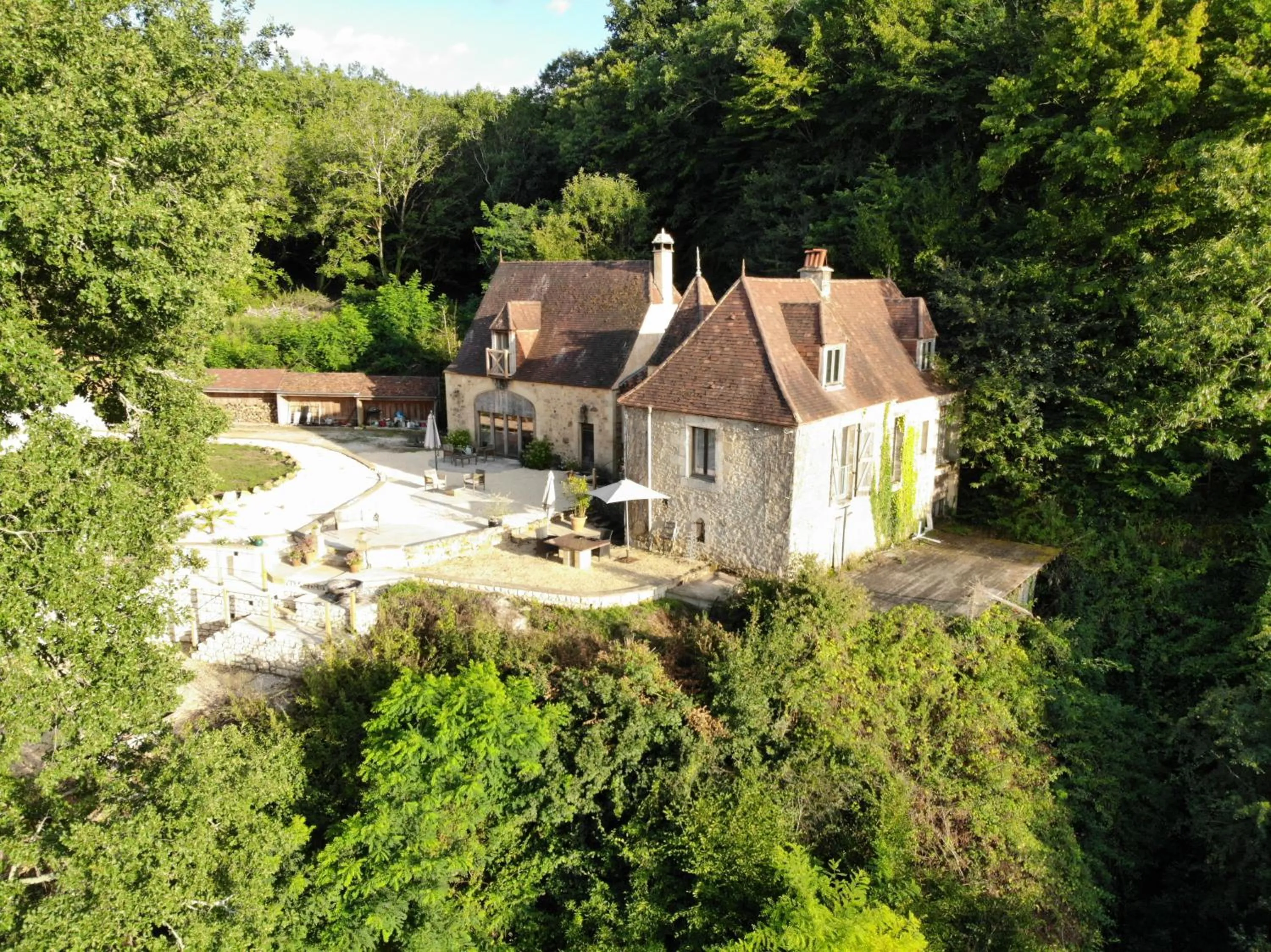 Bird's eye view in Le Relais des galets
