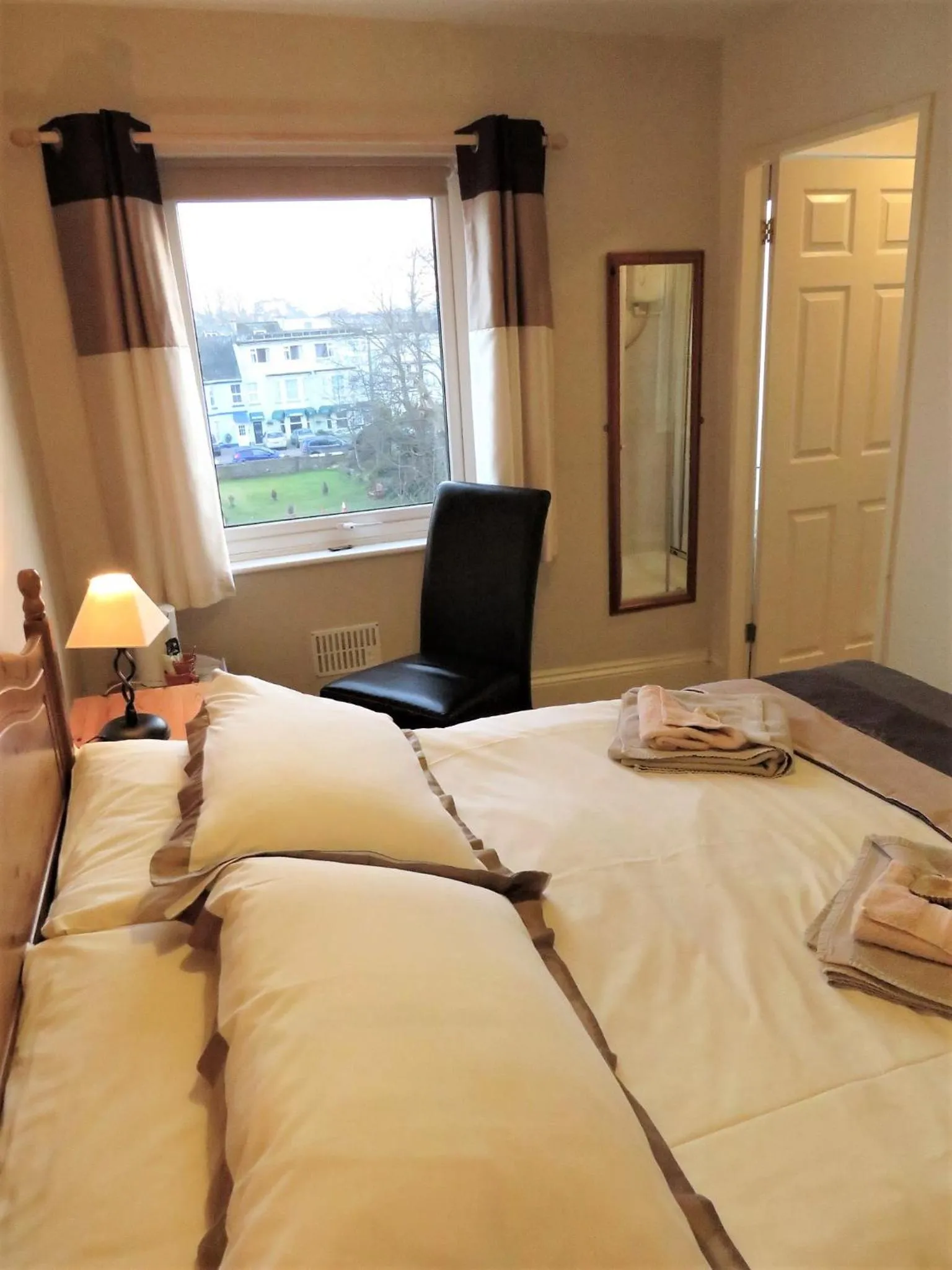 Bed in The Haldon Guest House
