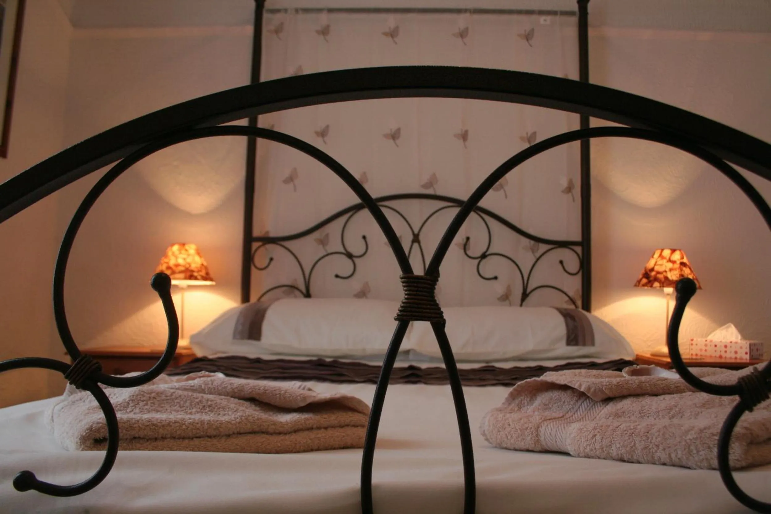 Bed in The Haldon Guest House