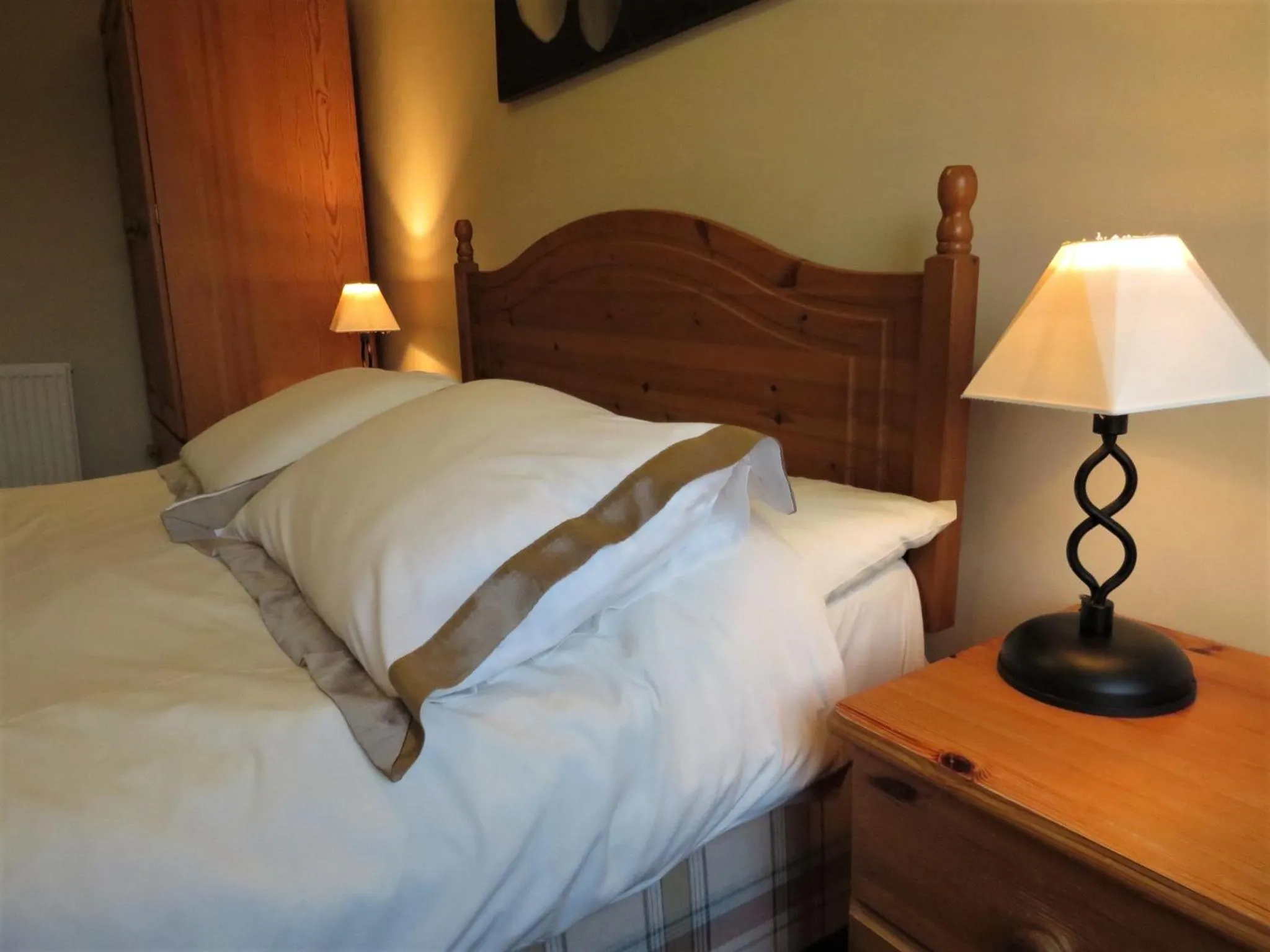 Bed in The Haldon Guest House