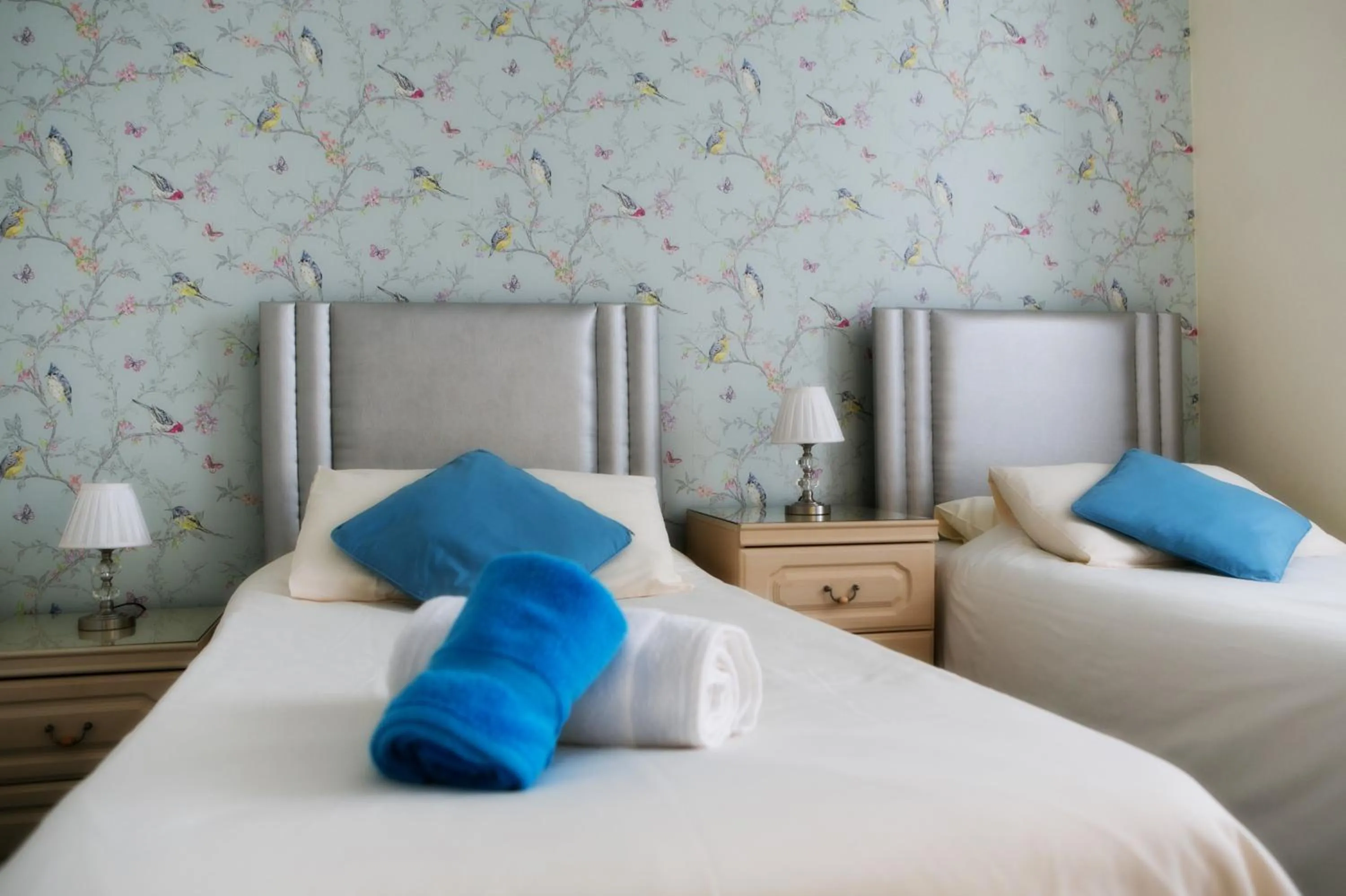 Bed in The Haldon Guest House