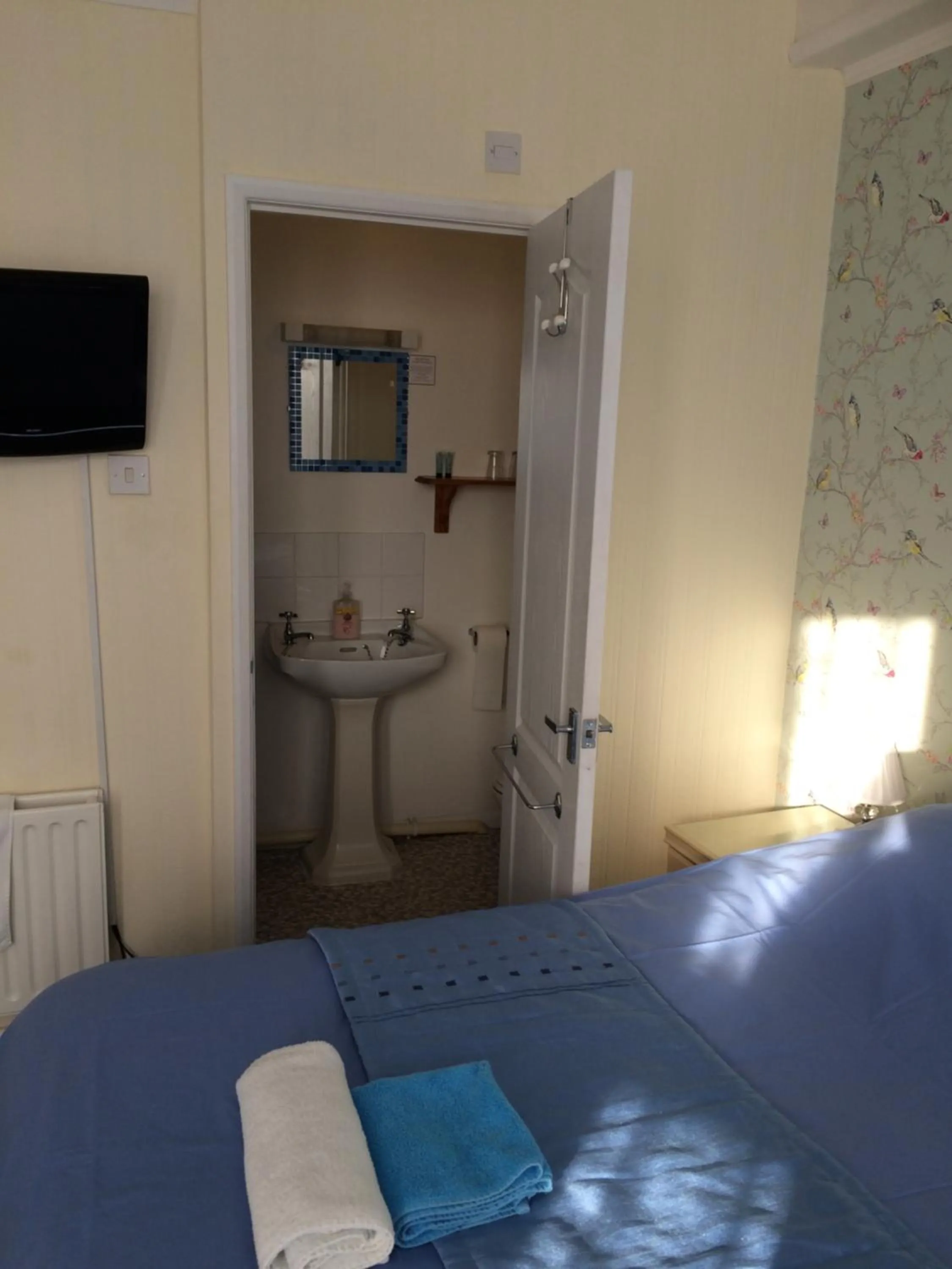 Bed in The Haldon Guest House