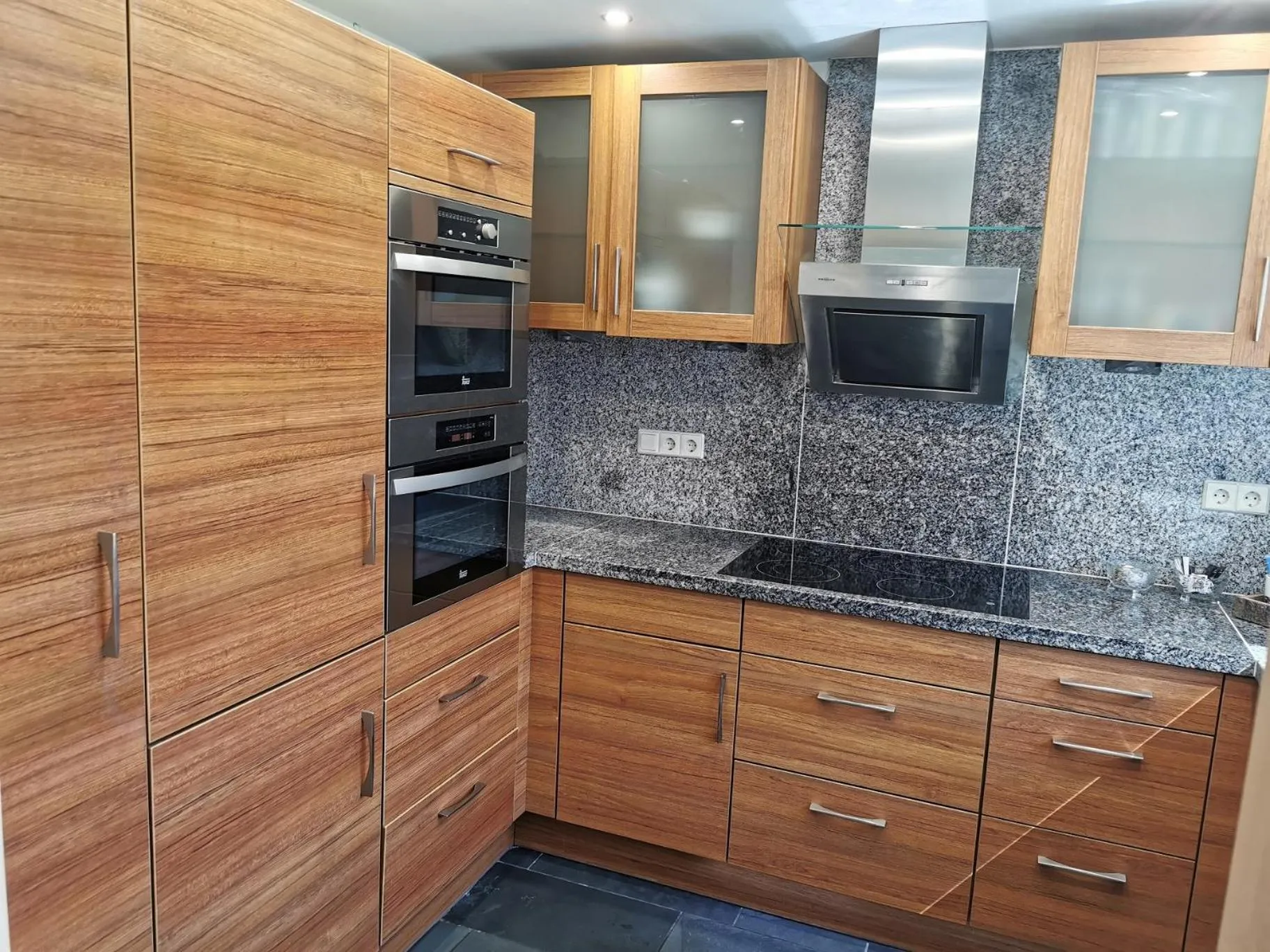 Kitchen or kitchenette in Hotel Garni Jägerhof