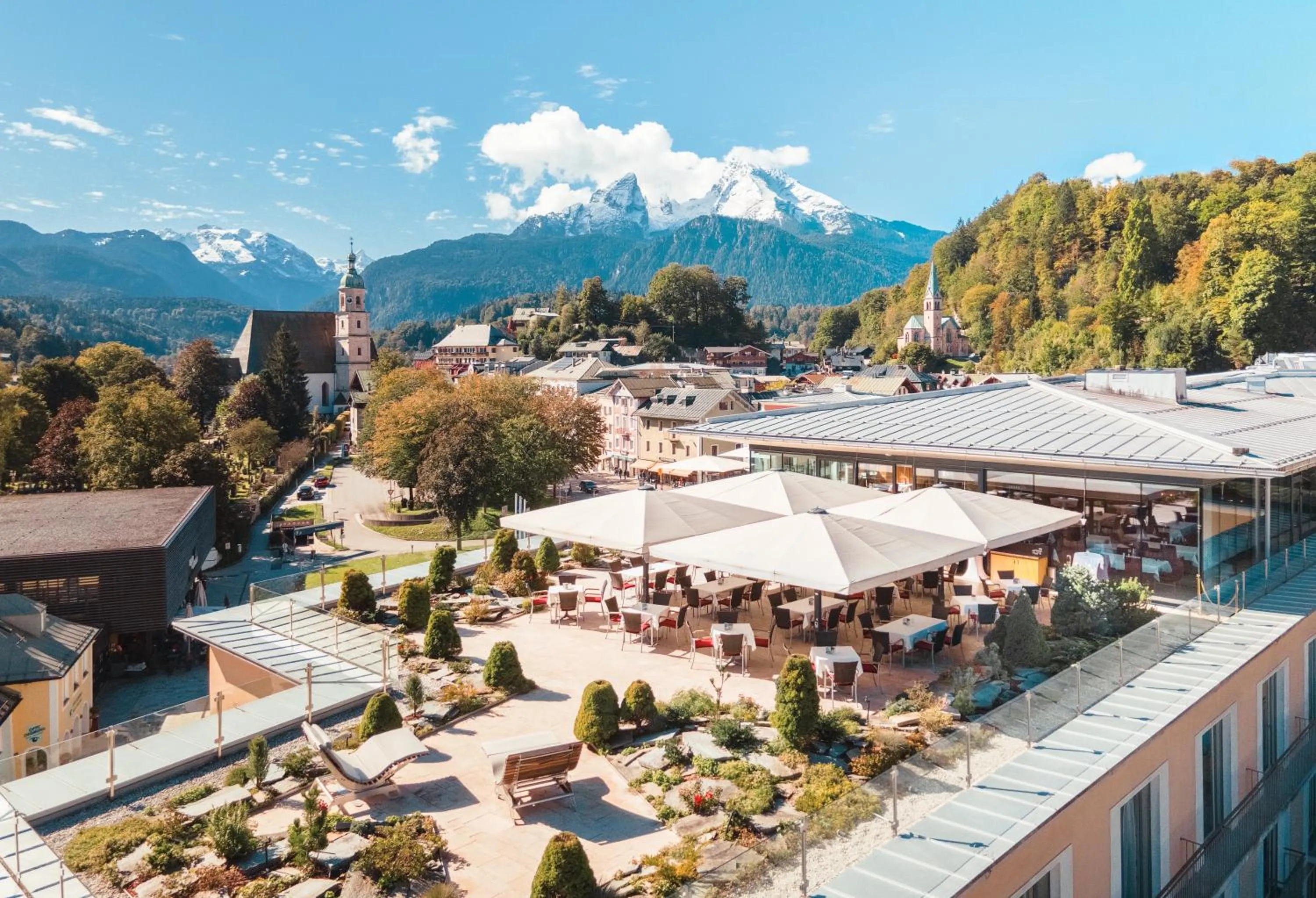 Property building in Hotel EDELWEISS Berchtesgaden Superior