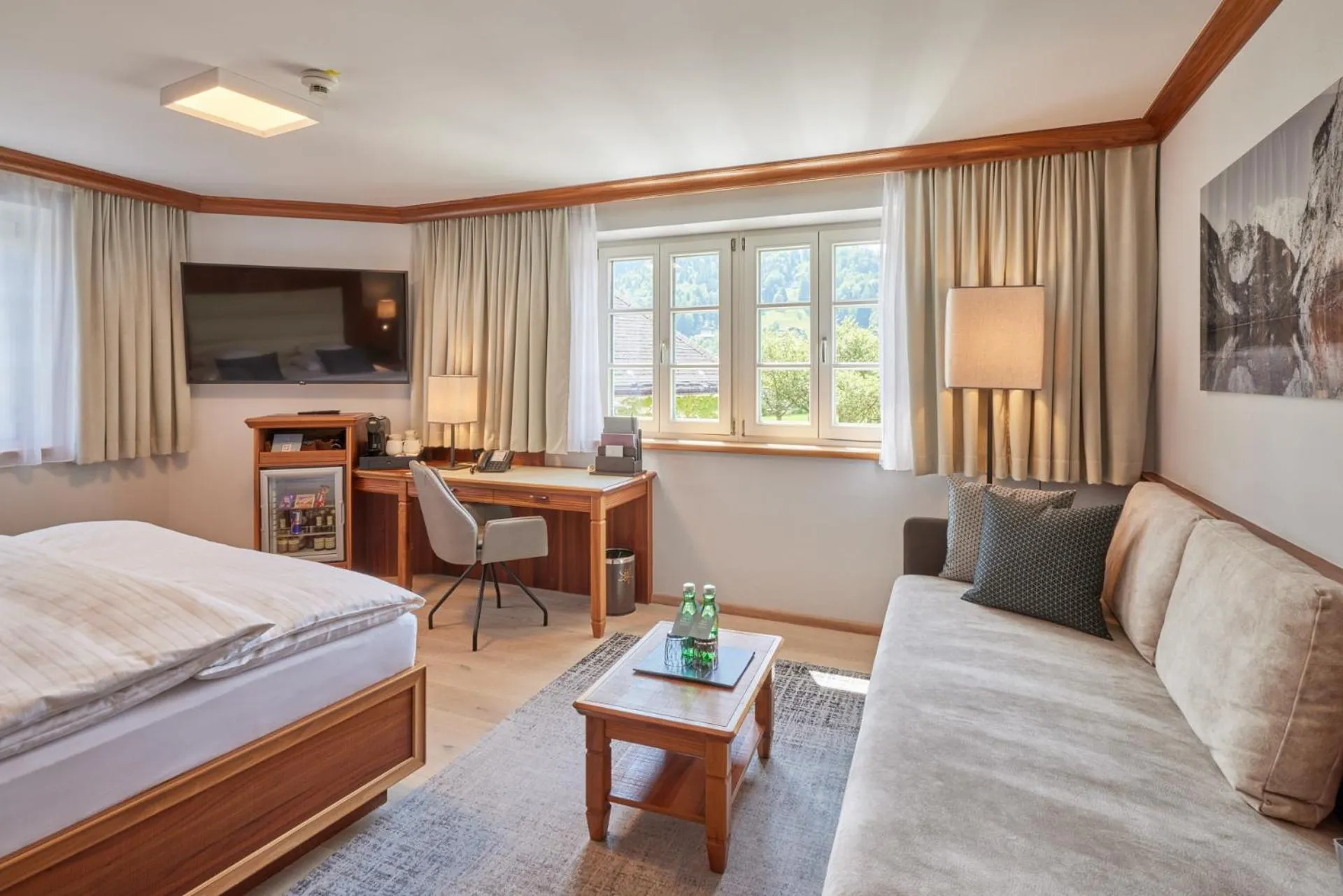 Bed in Hotel EDELWEISS Berchtesgaden Superior