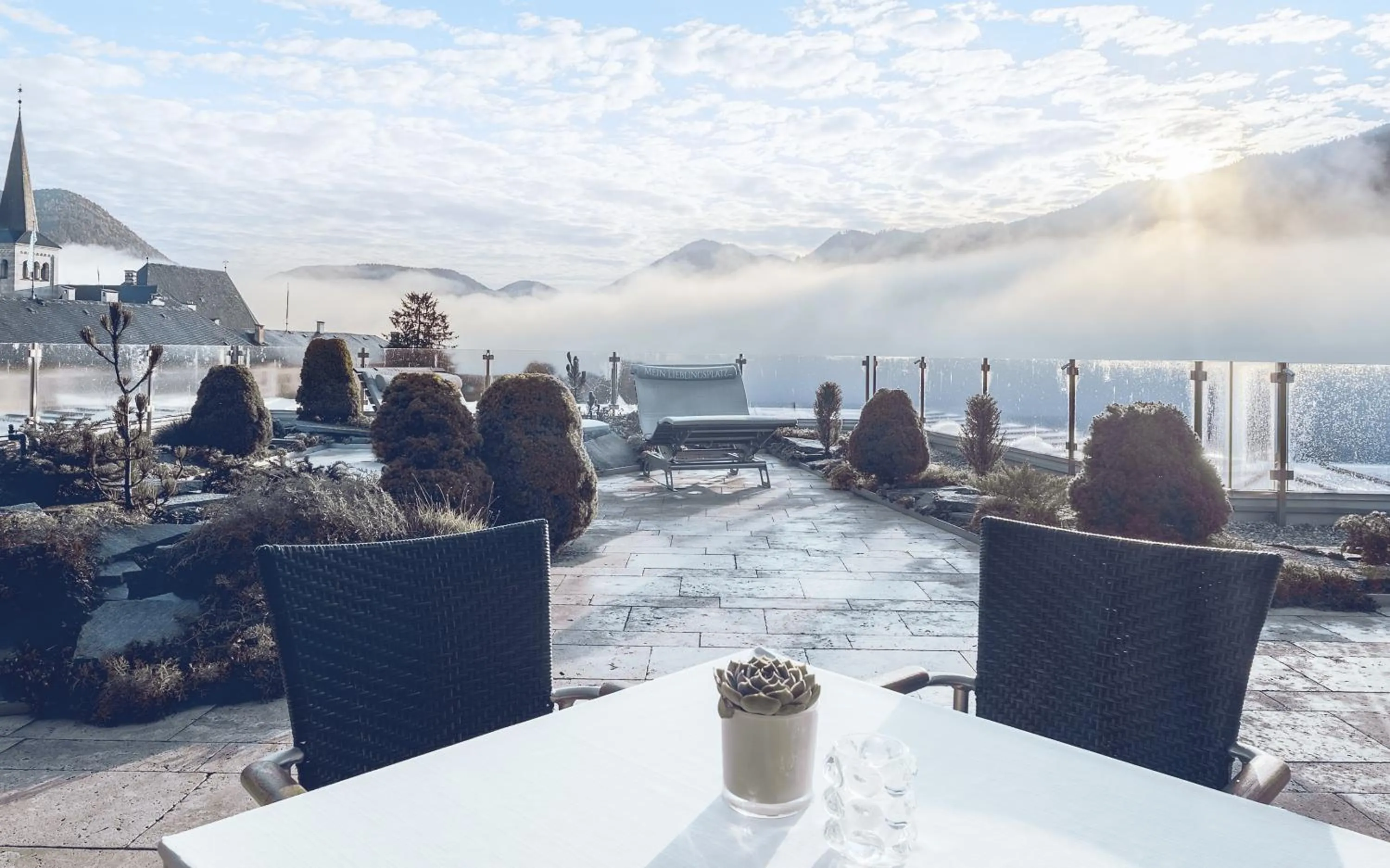 Balcony/Terrace in Hotel EDELWEISS Berchtesgaden Superior