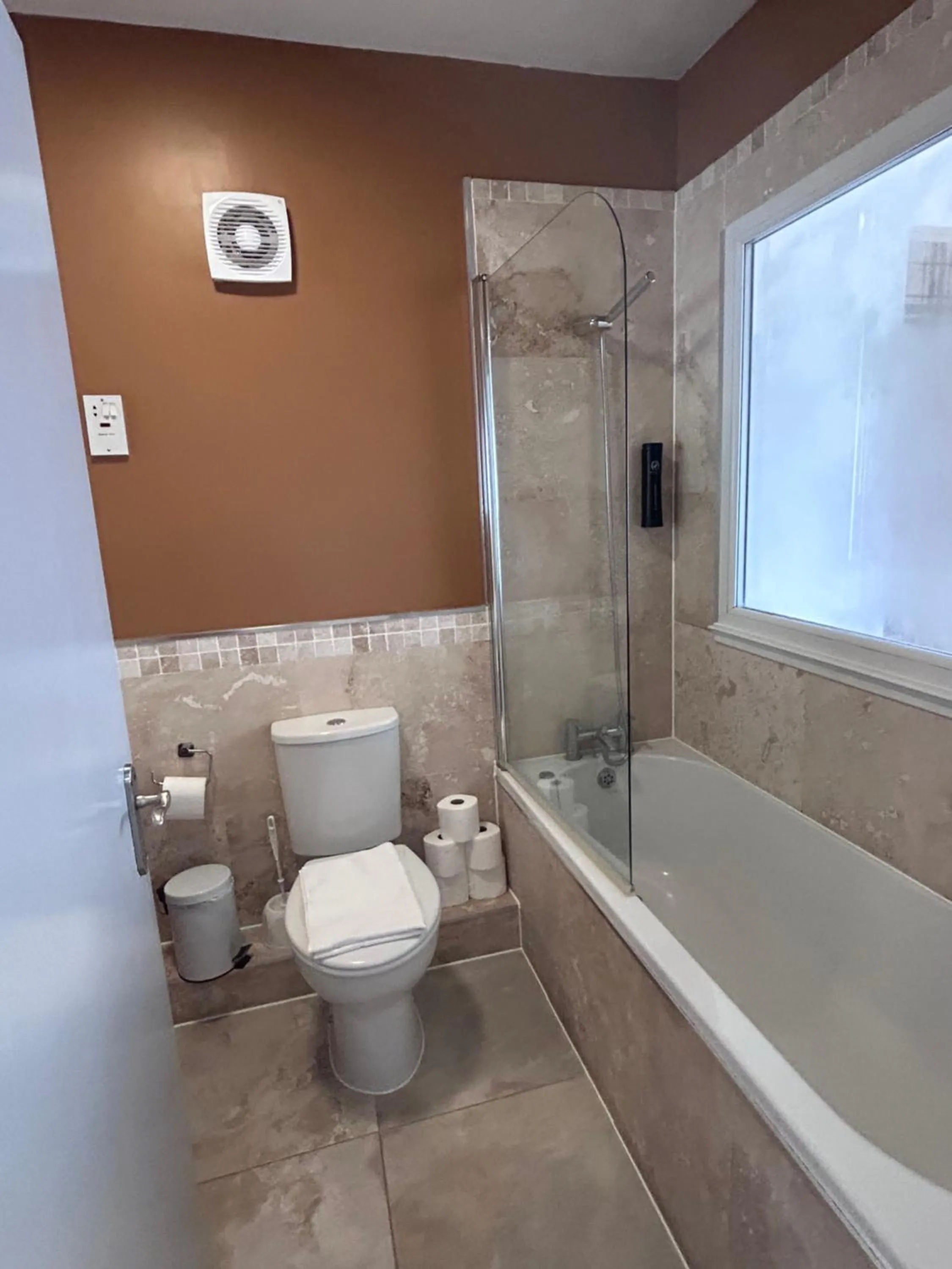 Bathroom in The Lodge on the Loch by OYO