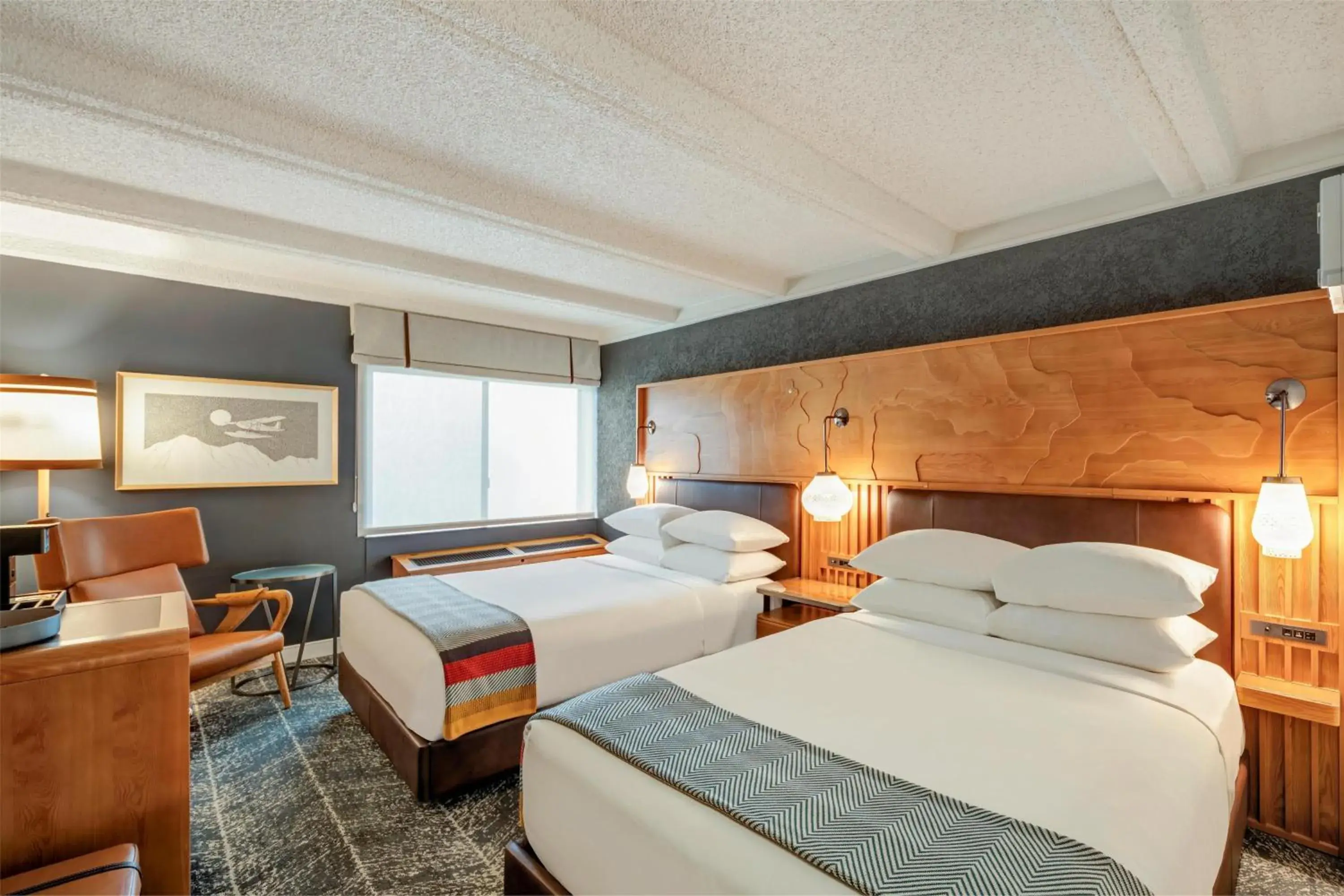 Queen Room with Two Queen Beds in The Wildbirch Hotel - JdV by Hyatt Queen Room with Two Queen Beds in The Wildbirch Hotel - JdV by Hyatt