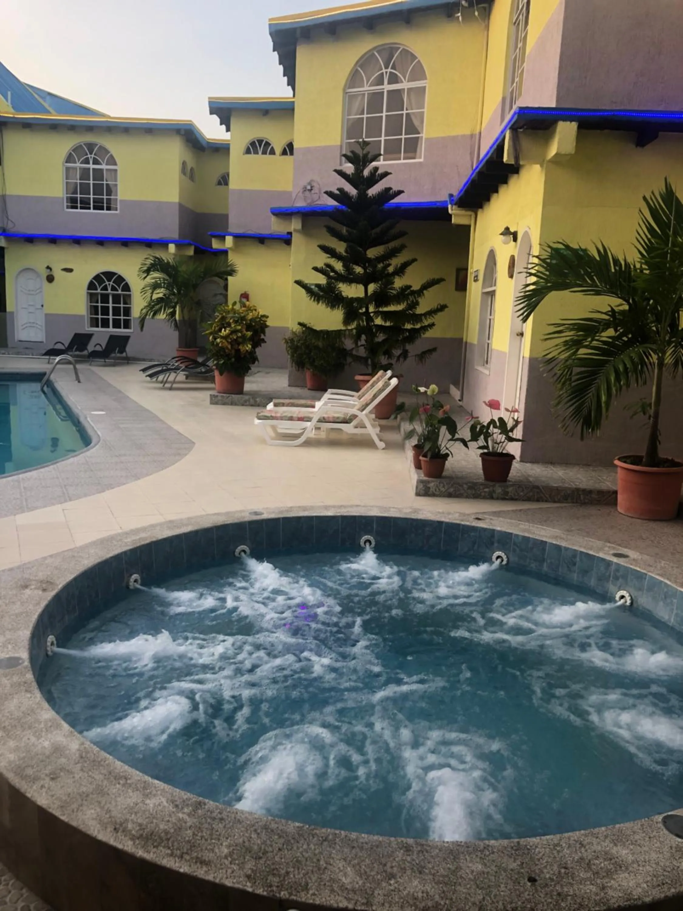 Swimming pool in Hotel Puerto Gaviota