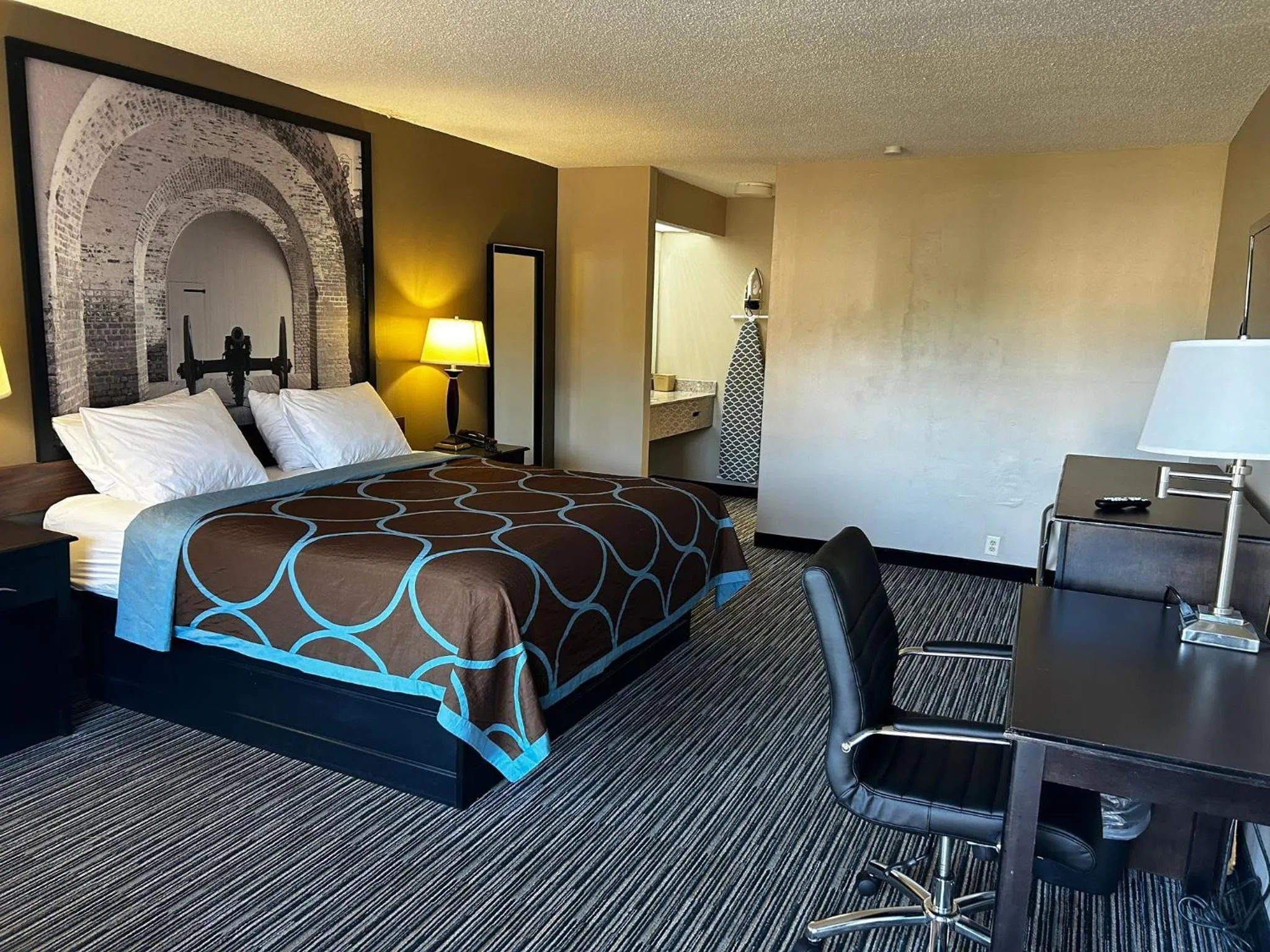 View (from property/room), Bed in Super 8 by Wyndham Elberton