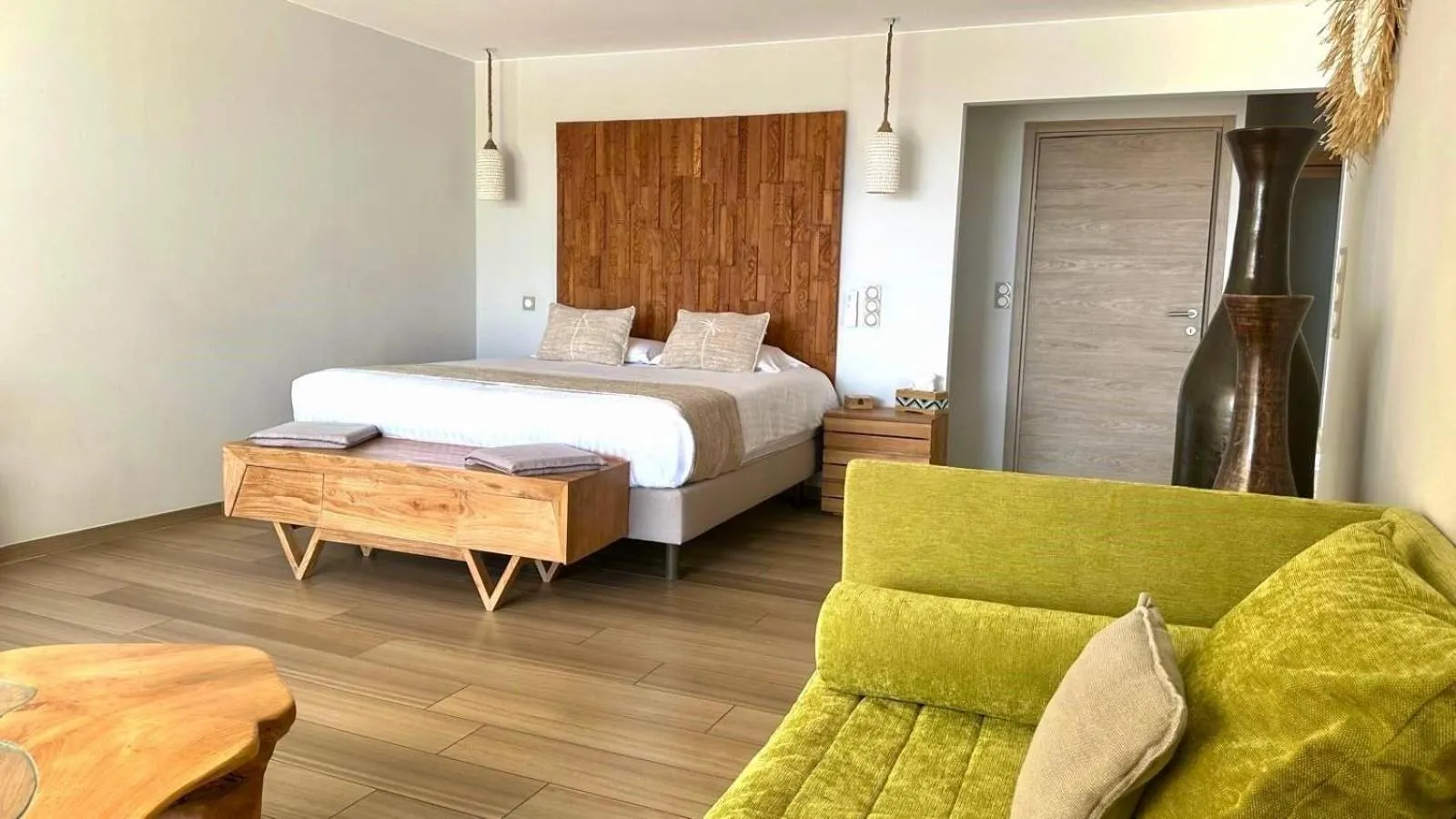 Bed in CAPAO Beach Hôtel