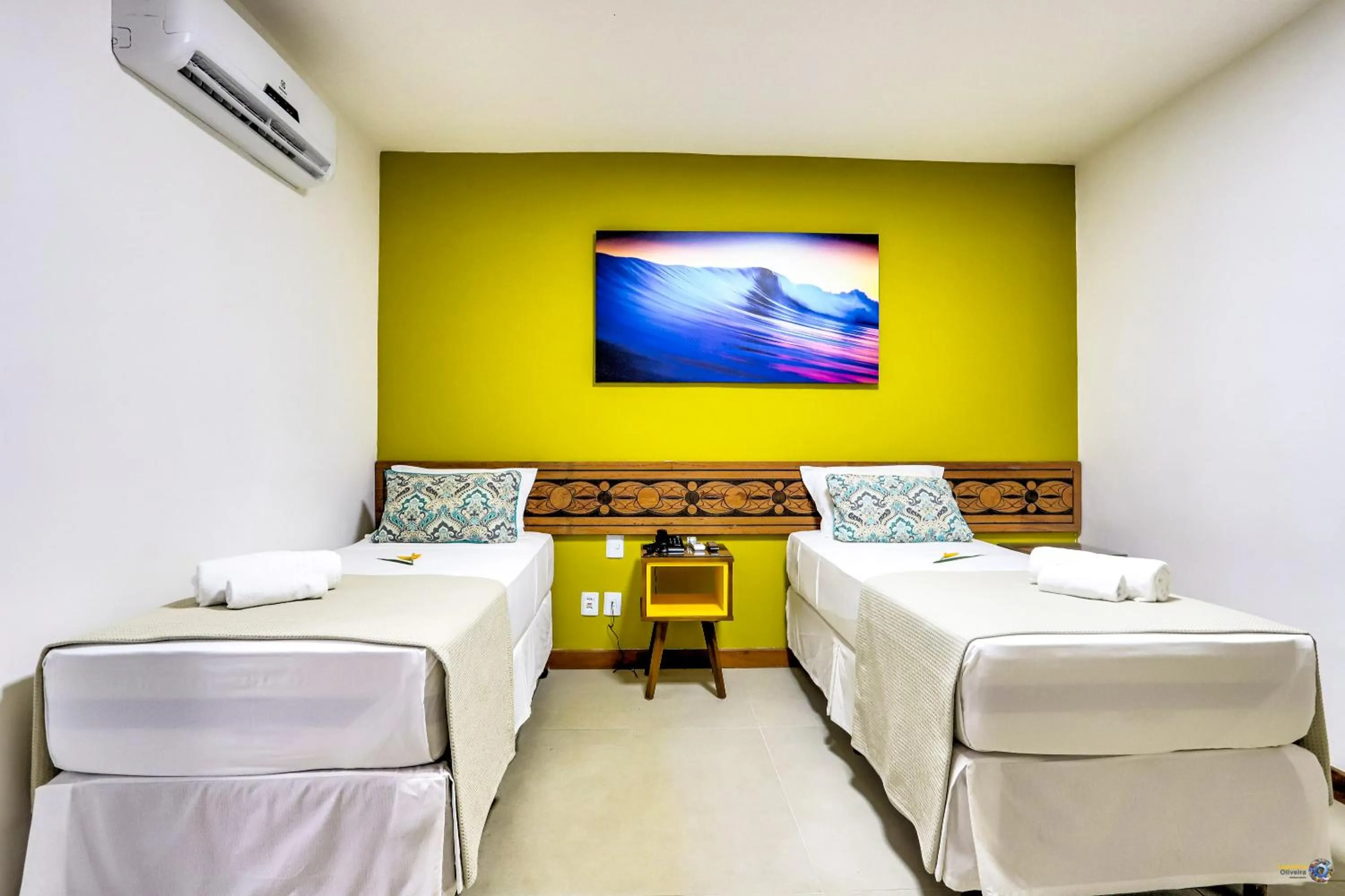 Bed in Pousada Vira Canoa