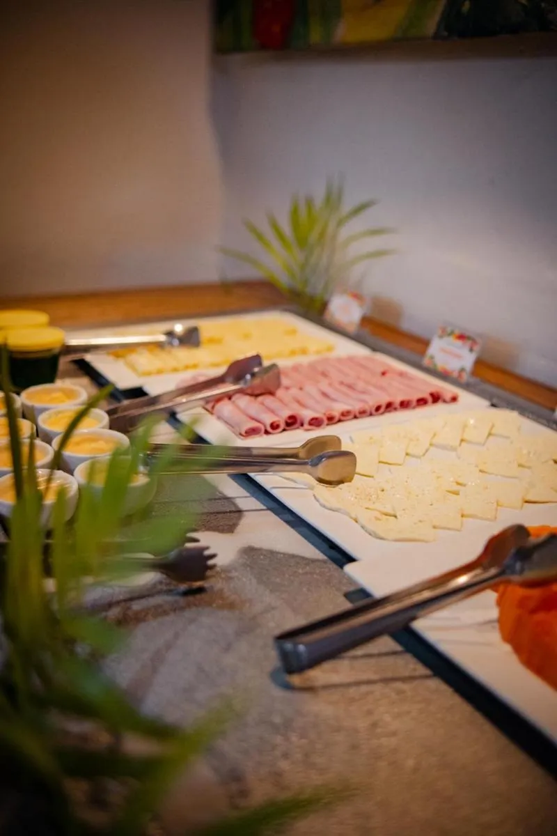 Breakfast in Pousada Vira Canoa